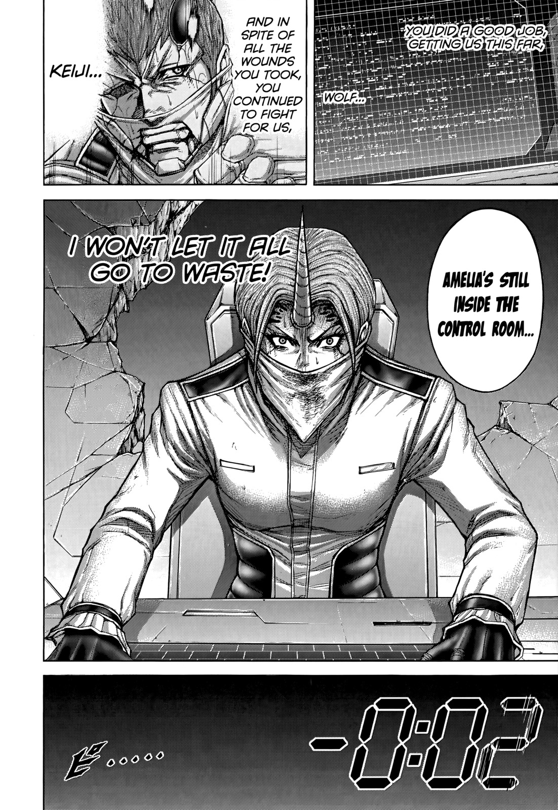 Terra Formars Chapter 105 page 17 - Chapter 105: SQ PENETRATION Power and Skill