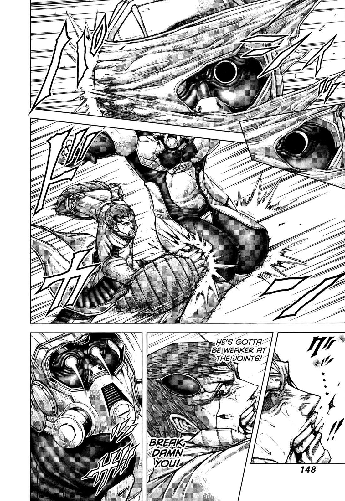 Terra Formars Chapter 105 page 2 - Chapter 105: SQ PENETRATION Power and Skill