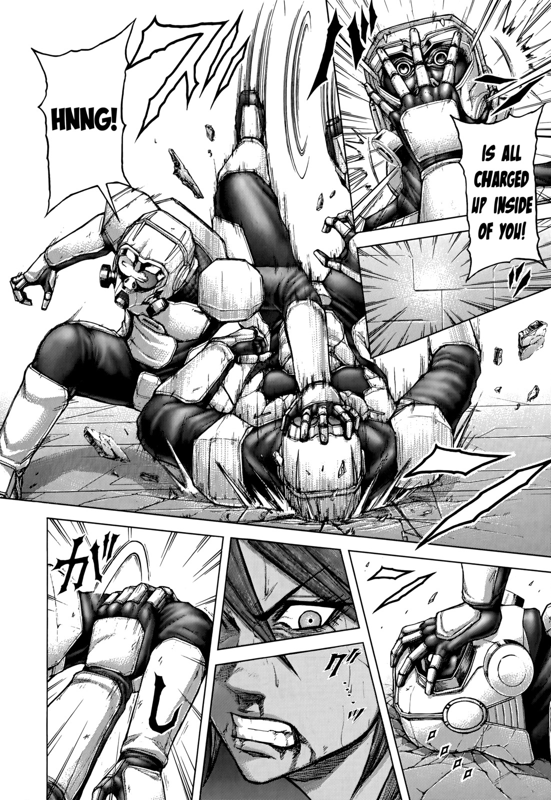 Terra Formars Chapter 105 page 4 - Chapter 105: SQ PENETRATION Power and Skill