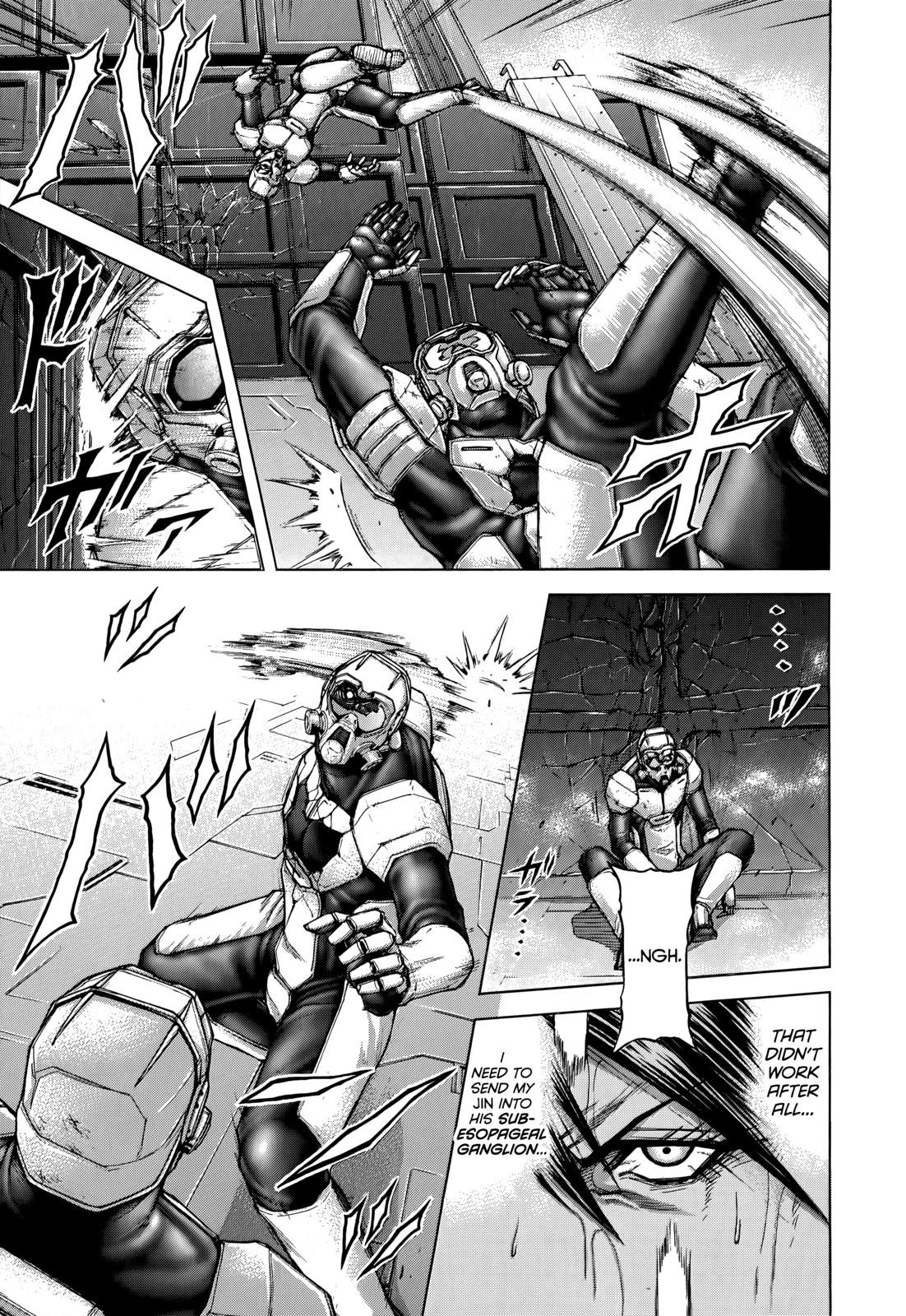 Terra Formars Chapter 105 page 5 - Chapter 105: SQ PENETRATION Power and Skill