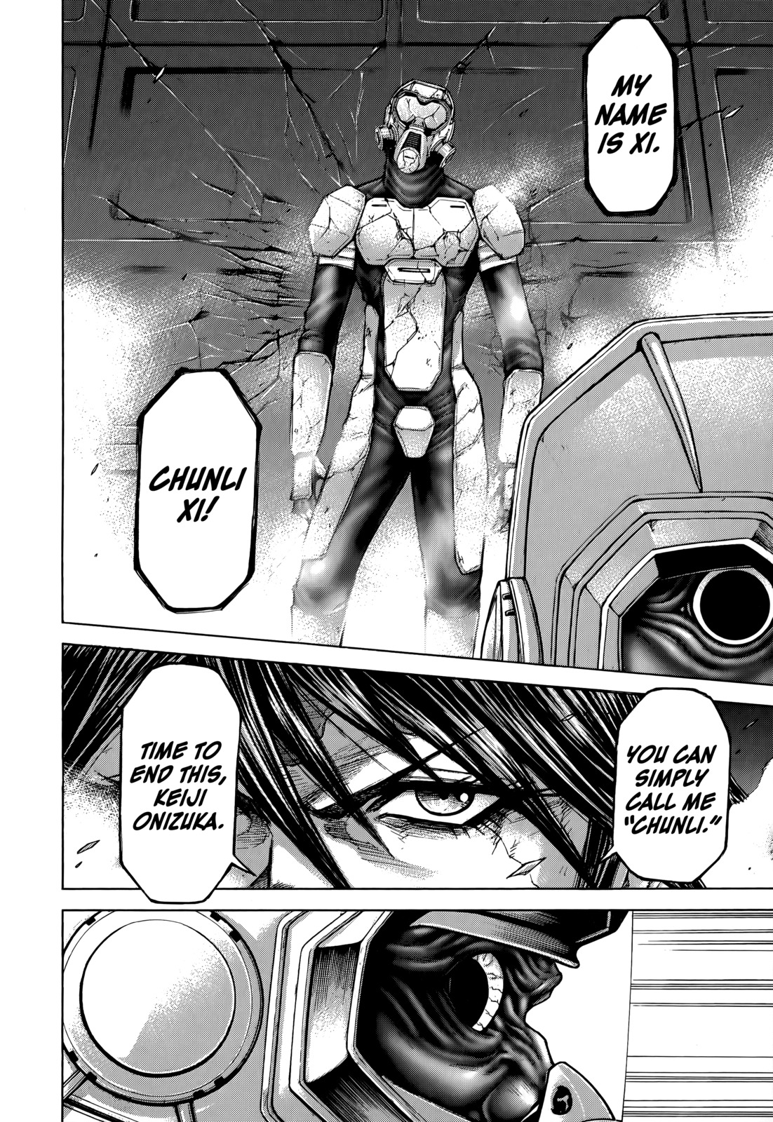 Terra Formars Chapter 105 page 8 - Chapter 105: SQ PENETRATION Power and Skill