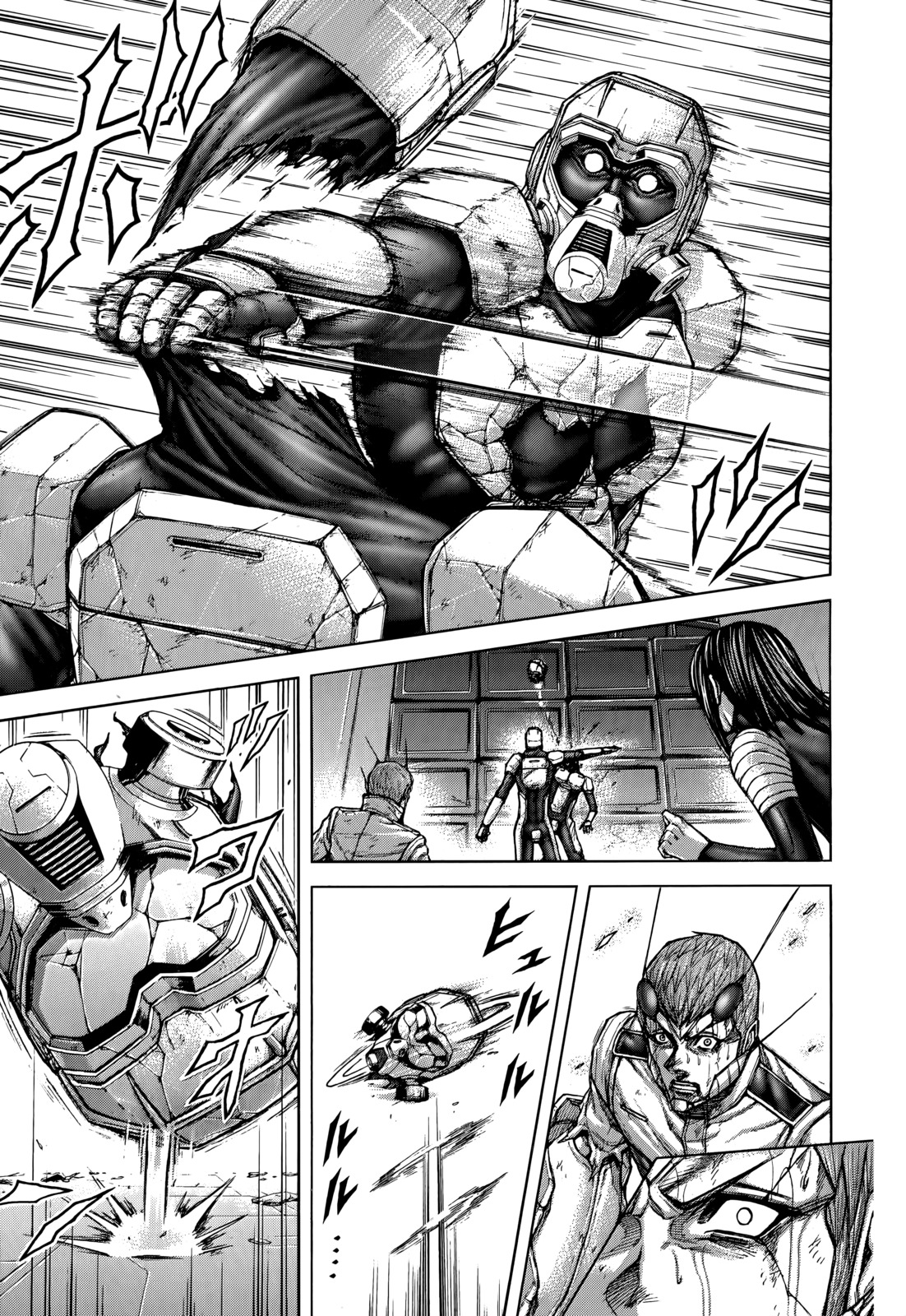 Terra Formars Chapter 105 page 9 - Chapter 105: SQ PENETRATION Power and Skill