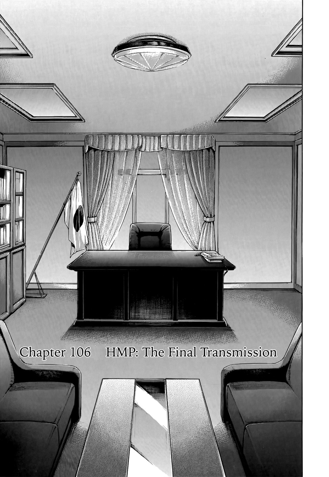 Terra Formars Chapter 106 page 1 - Chapter 106: HMP The Final Transmission