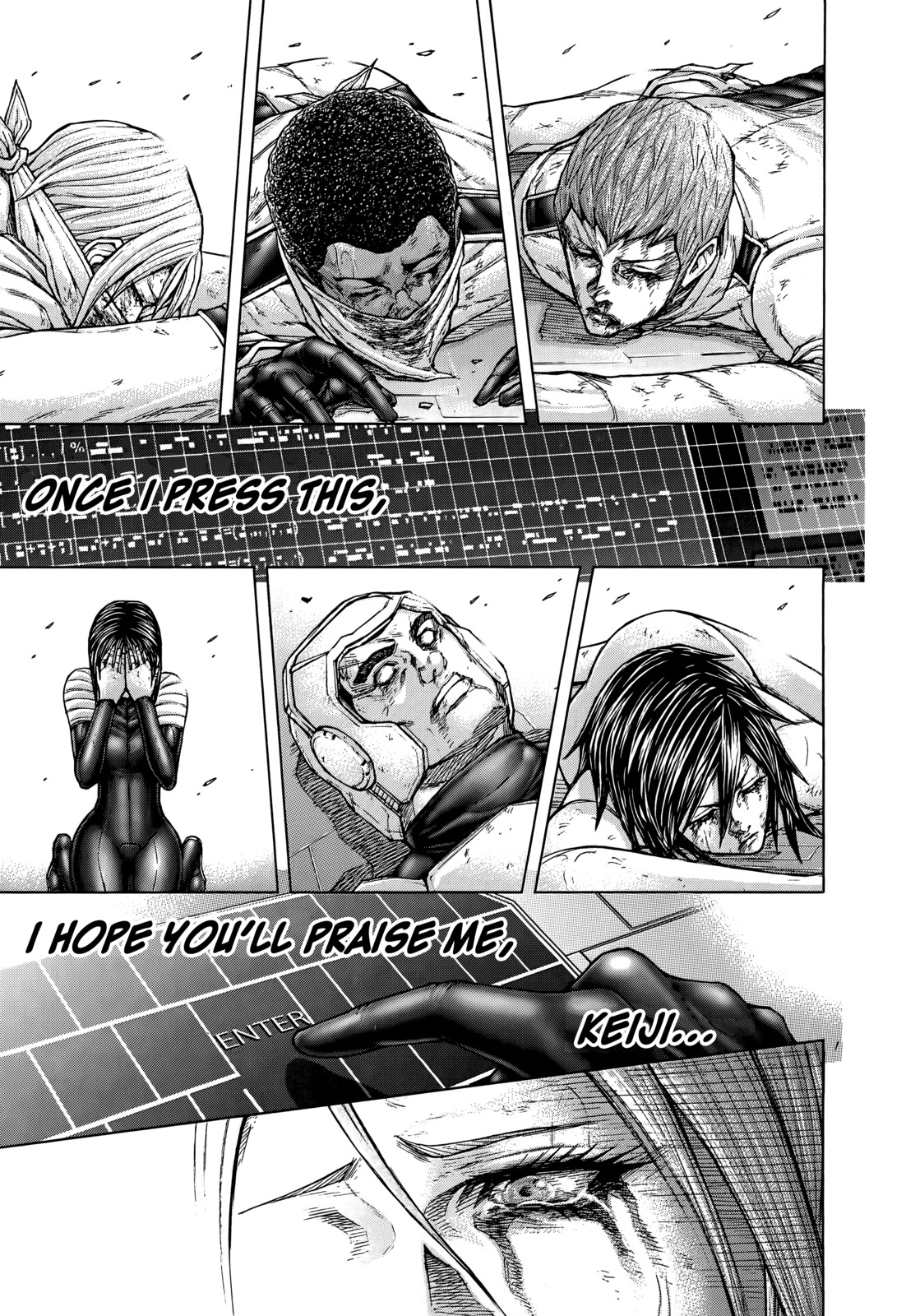 Terra Formars Chapter 106 page 13 - Chapter 106: HMP The Final Transmission