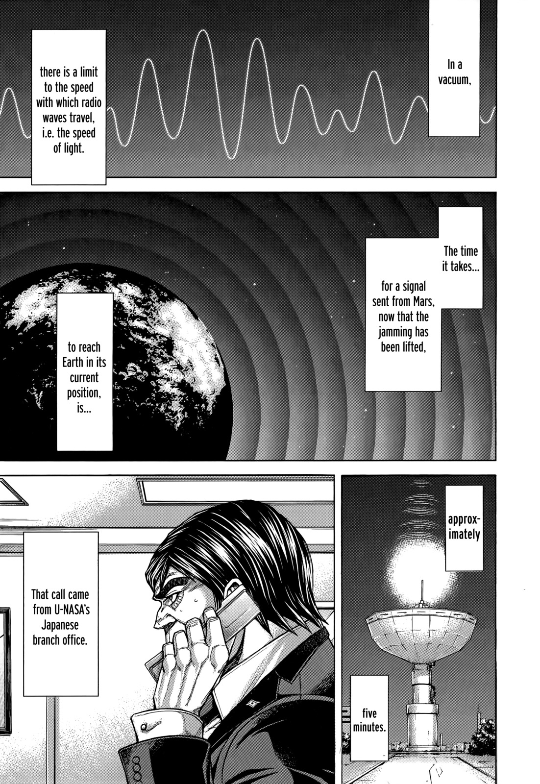 Terra Formars Chapter 107 page 2 - Chapter 107: MESSAGE Anguished Echoes