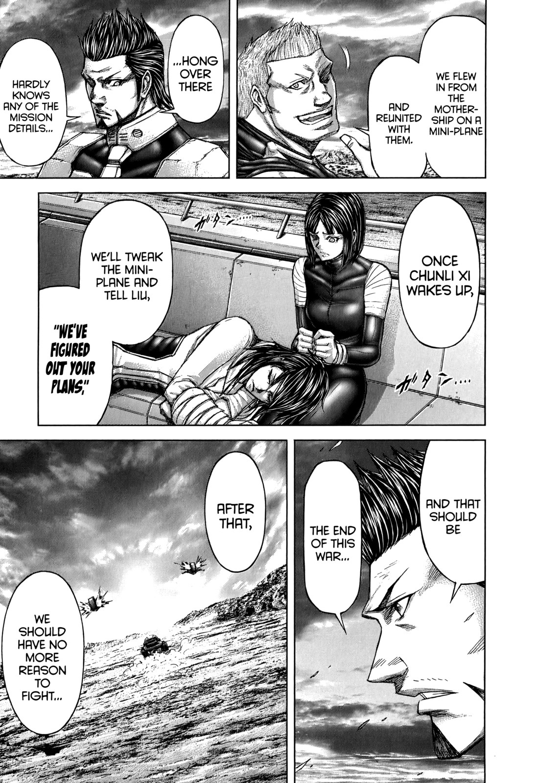 Terra Formars Chapter 108 page 17 - Chapter 108: THE 12SECONDS The 12 Seconds of Revolution