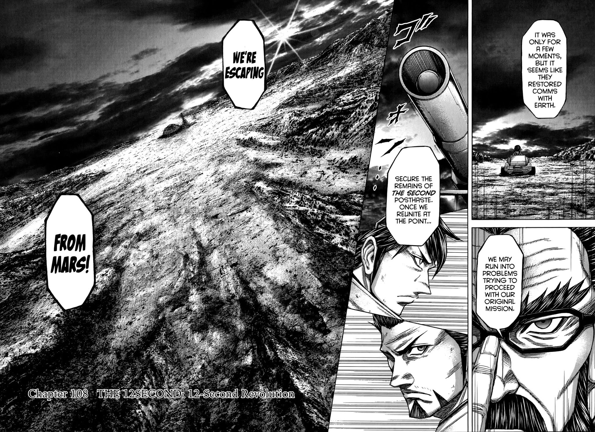 Terra Formars Chapter 108 page 7 - Chapter 108: THE 12SECONDS The 12 Seconds of Revolution