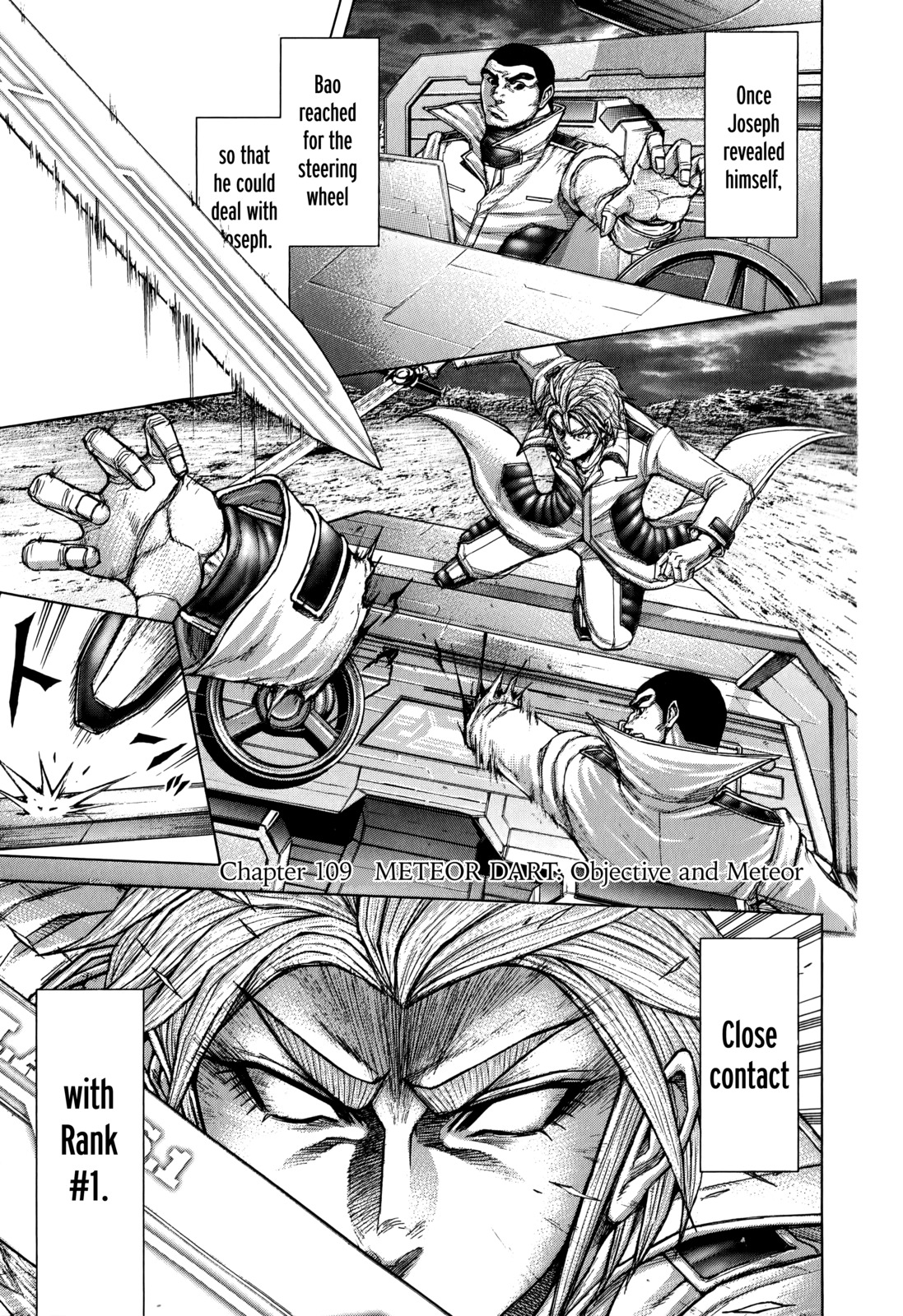 Terra Formars Chapter 109 page 1 - Chapter 109: METEOR DART Objective and Meteor