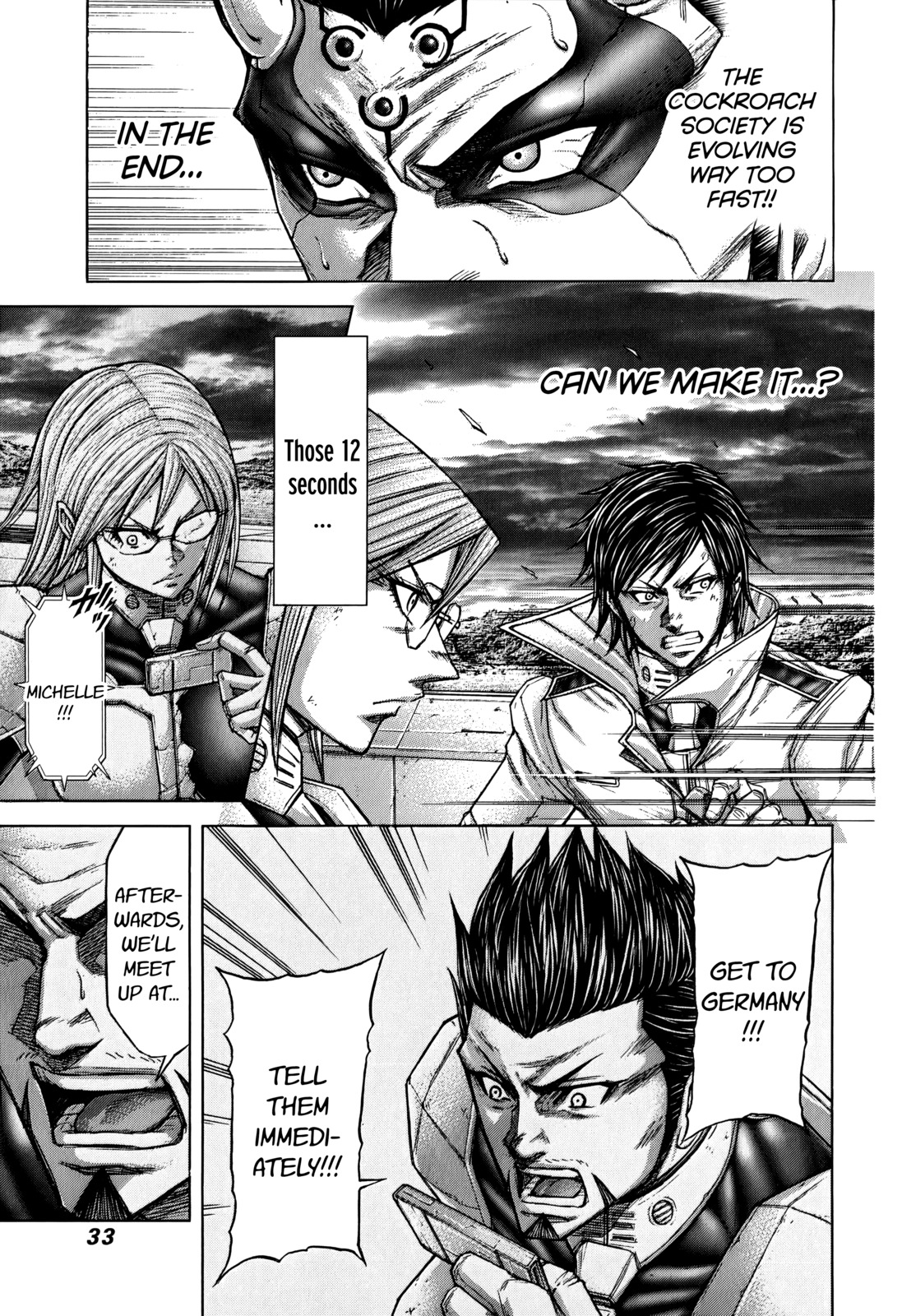 Terra Formars Chapter 109 page 11 - Chapter 109: METEOR DART Objective and Meteor
