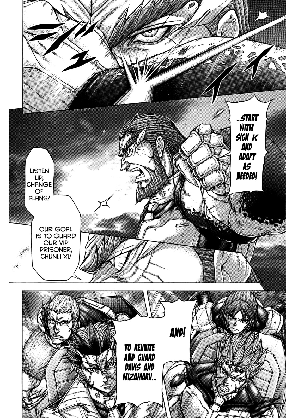 Terra Formars Chapter 109 page 12 - Chapter 109: METEOR DART Objective and Meteor