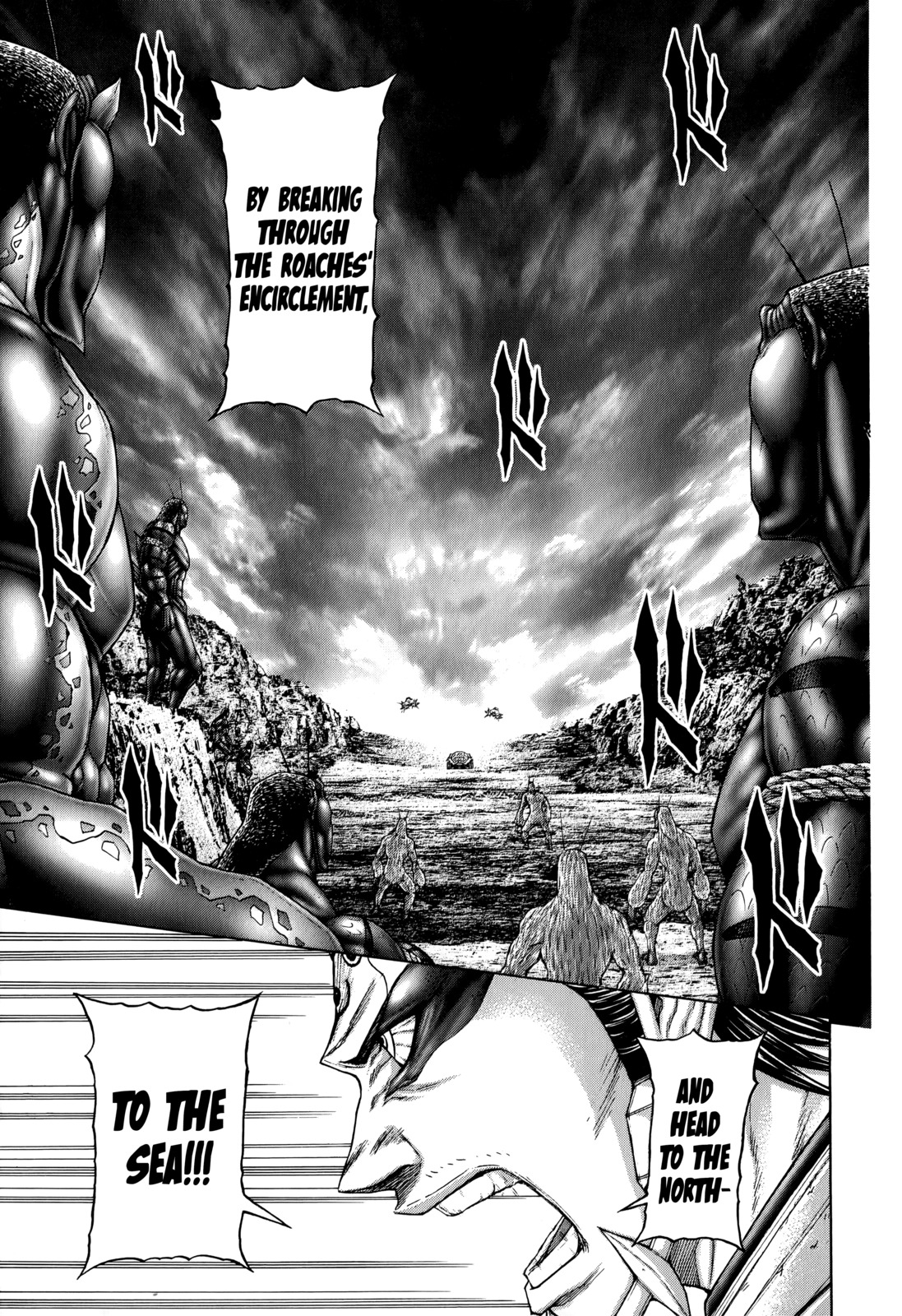 Terra Formars Chapter 109 page 13 - Chapter 109: METEOR DART Objective and Meteor