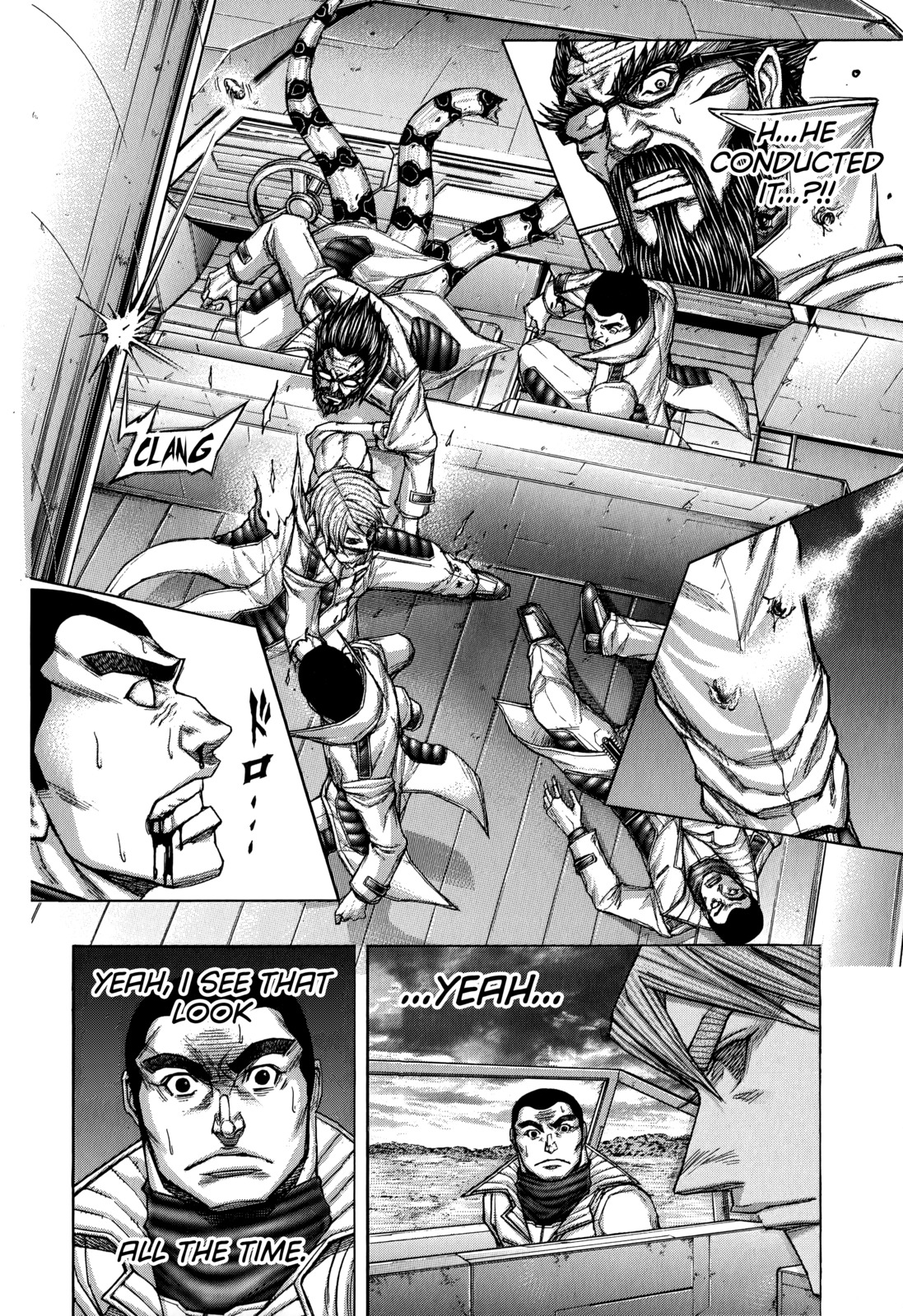 Terra Formars Chapter 110 page 15 - Chapter 110: THE MAXIMUM OF THE WILD Ultimate Body