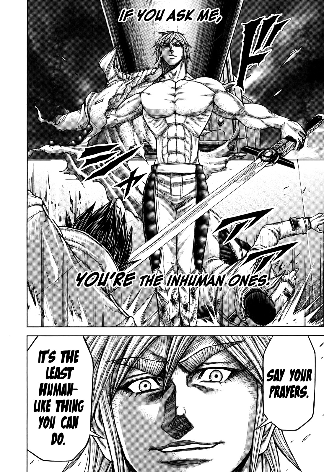 Terra Formars Chapter 110 page 17 - Chapter 110: THE MAXIMUM OF THE WILD Ultimate Body