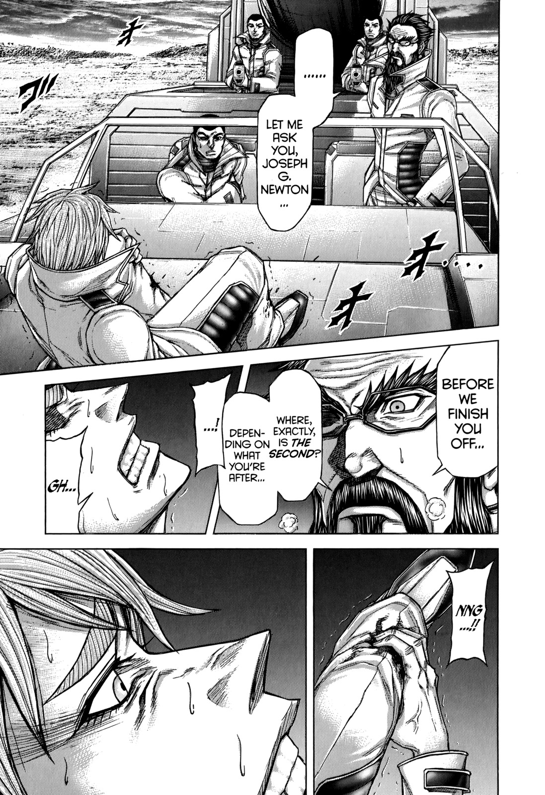 Terra Formars Chapter 110 page 3 - Chapter 110: THE MAXIMUM OF THE WILD Ultimate Body