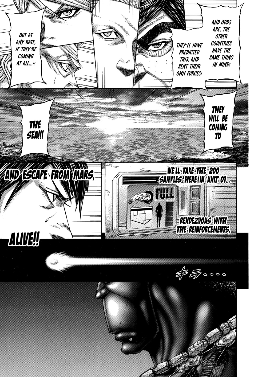 Terra Formars Chapter 111 page 16 - Chapter 111: XDAY 1