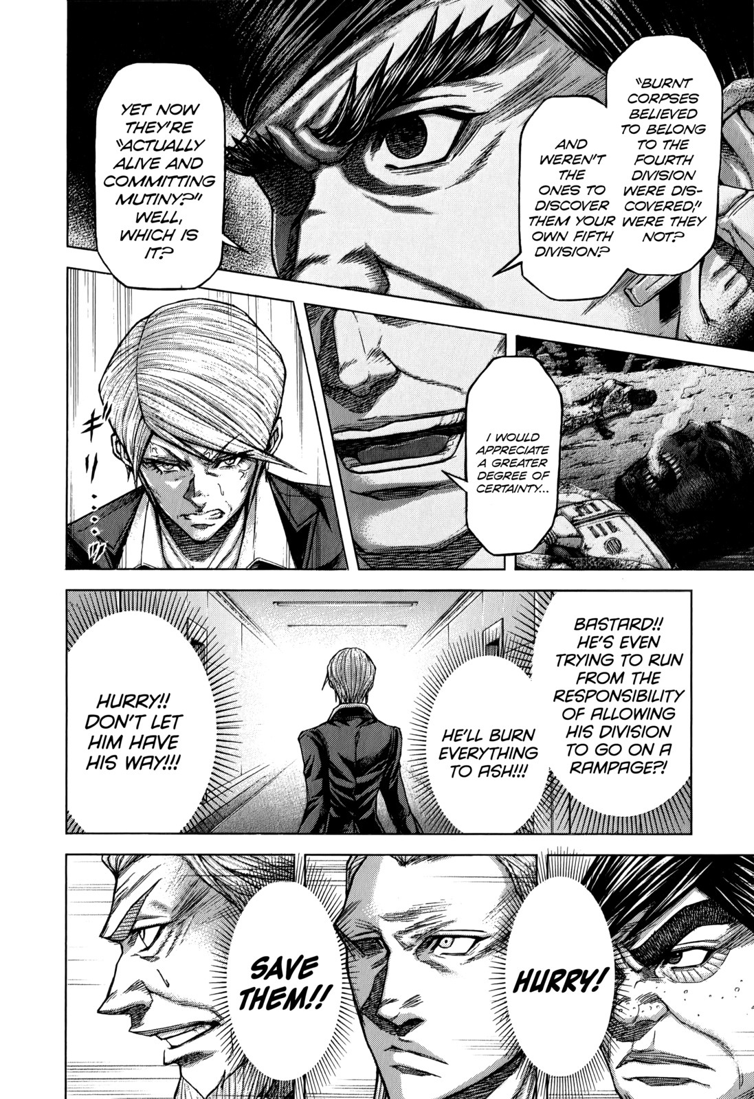 Terra Formars Chapter 112 page 3 - Chapter 112: REVOLUTION HAS COME Coming of the Gods