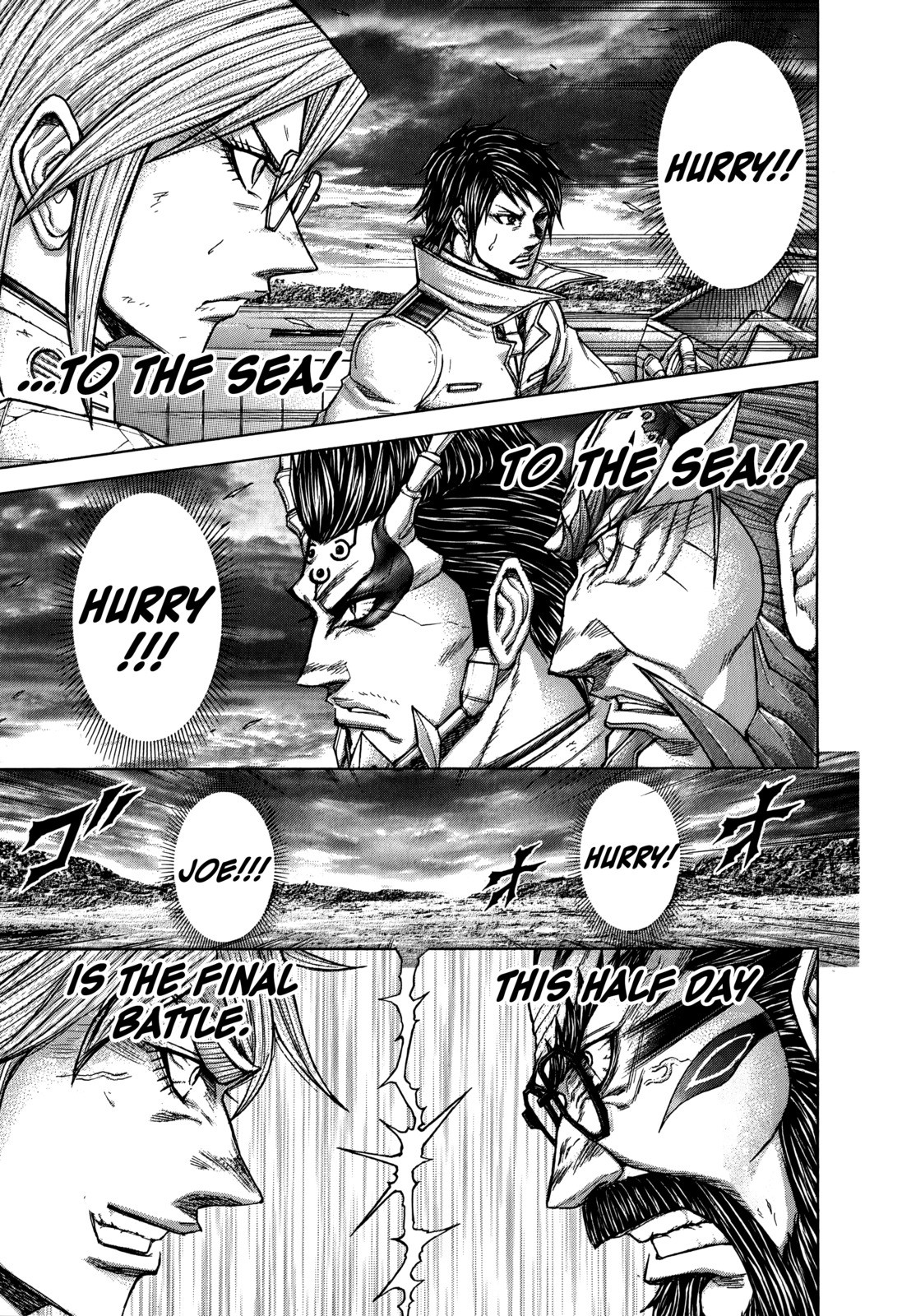 Terra Formars Chapter 112 page 4 - Chapter 112: REVOLUTION HAS COME Coming of the Gods