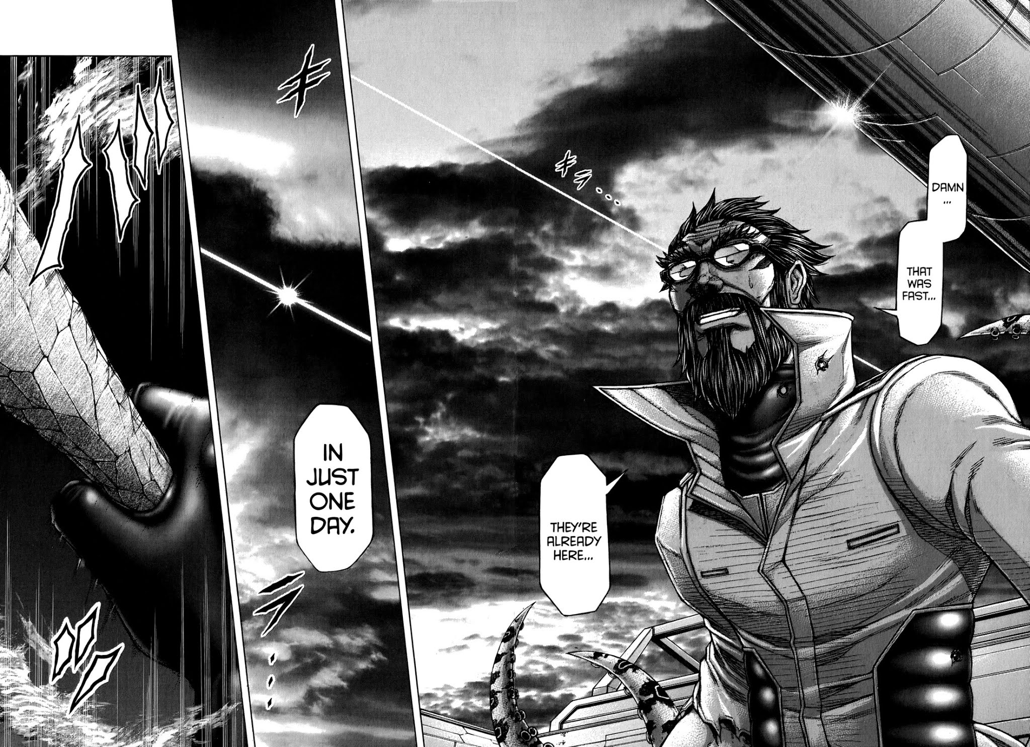 Terra Formars Chapter 112 page 7 - Chapter 112: REVOLUTION HAS COME Coming of the Gods