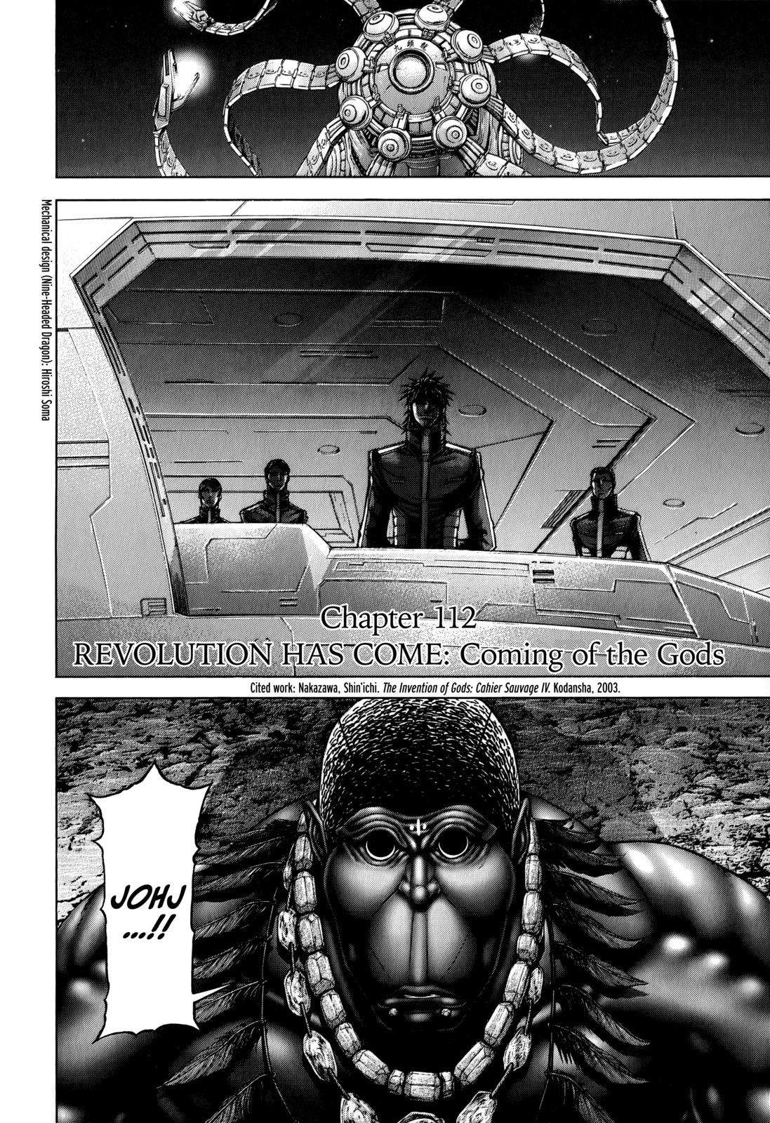 Terra Formars Chapter 113 page 1 - Chapter 113: FROM HELL WITH LOVE From Hell With Armor