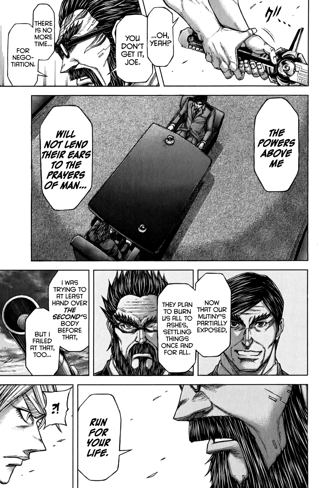 Terra Formars Chapter 113 page 11 - Chapter 113: FROM HELL WITH LOVE From Hell With Armor
