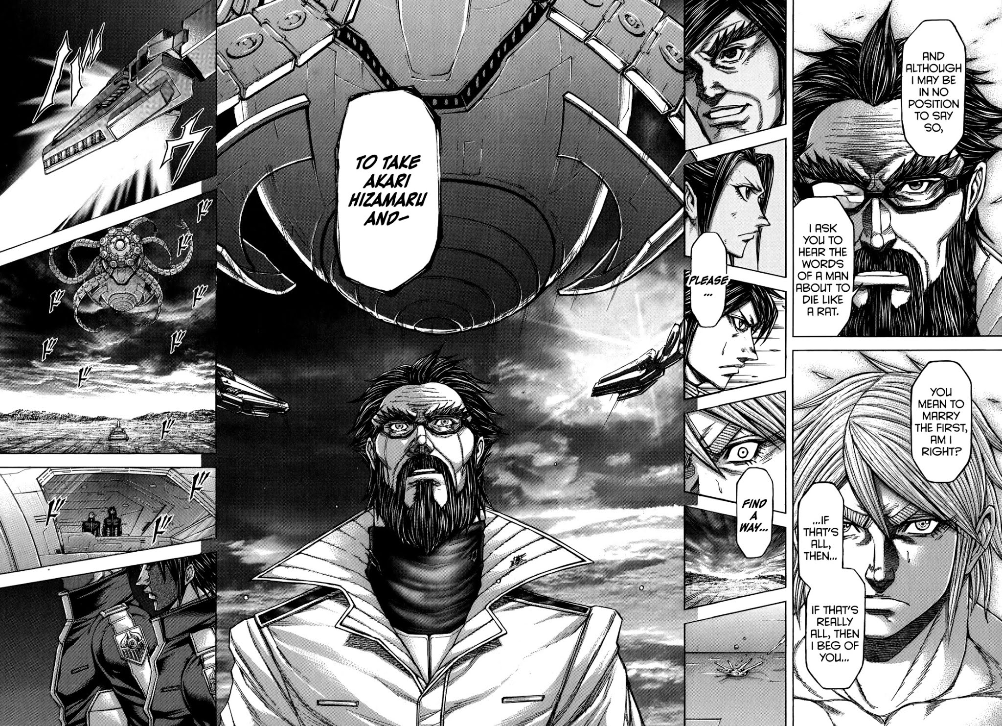 Terra Formars Chapter 113 page 12 - Chapter 113: FROM HELL WITH LOVE From Hell With Armor