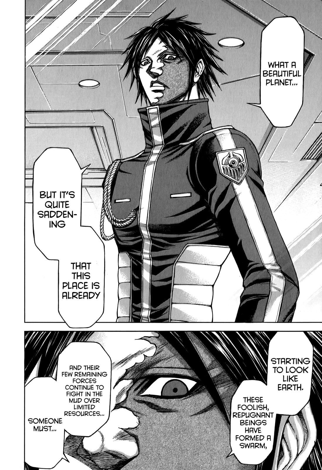 Terra Formars Chapter 113 page 4 - Chapter 113: FROM HELL WITH LOVE From Hell With Armor