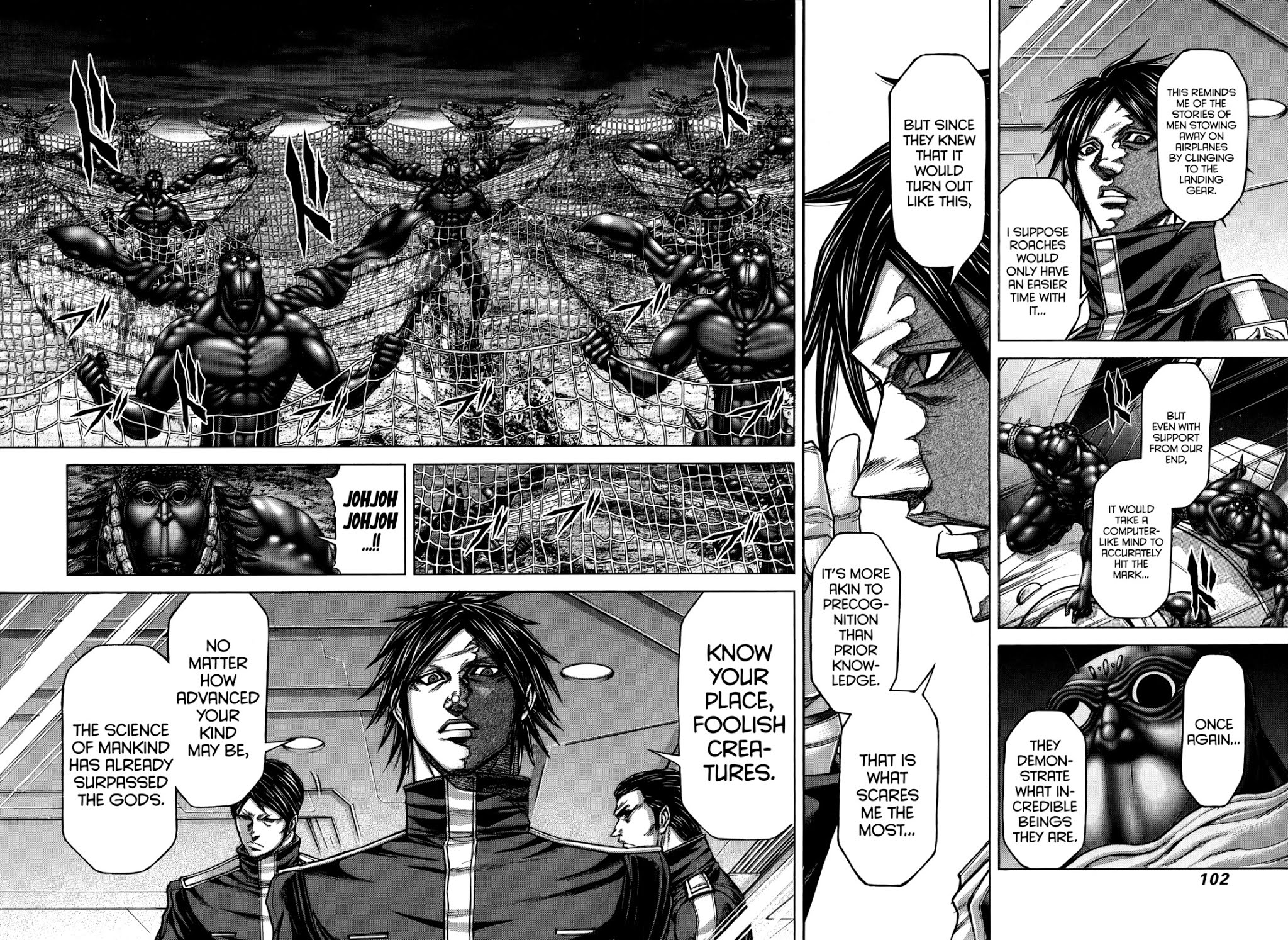 Terra Formars Chapter 113 page 8 - Chapter 113: FROM HELL WITH LOVE From Hell With Armor