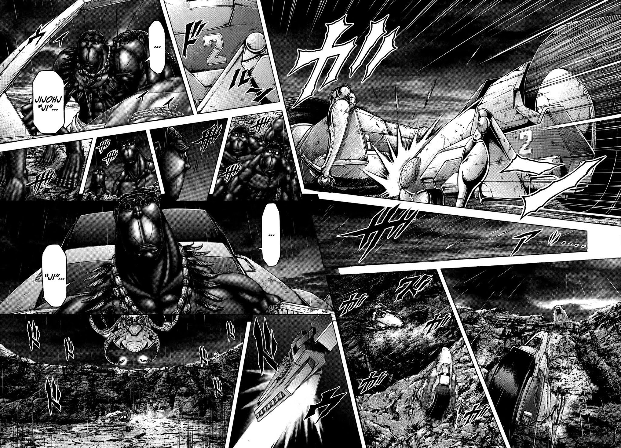 Terra Formars Chapter 114 page 12 - Chapter 114: PREY FOR ME Call of the Nine-Headed Dragon