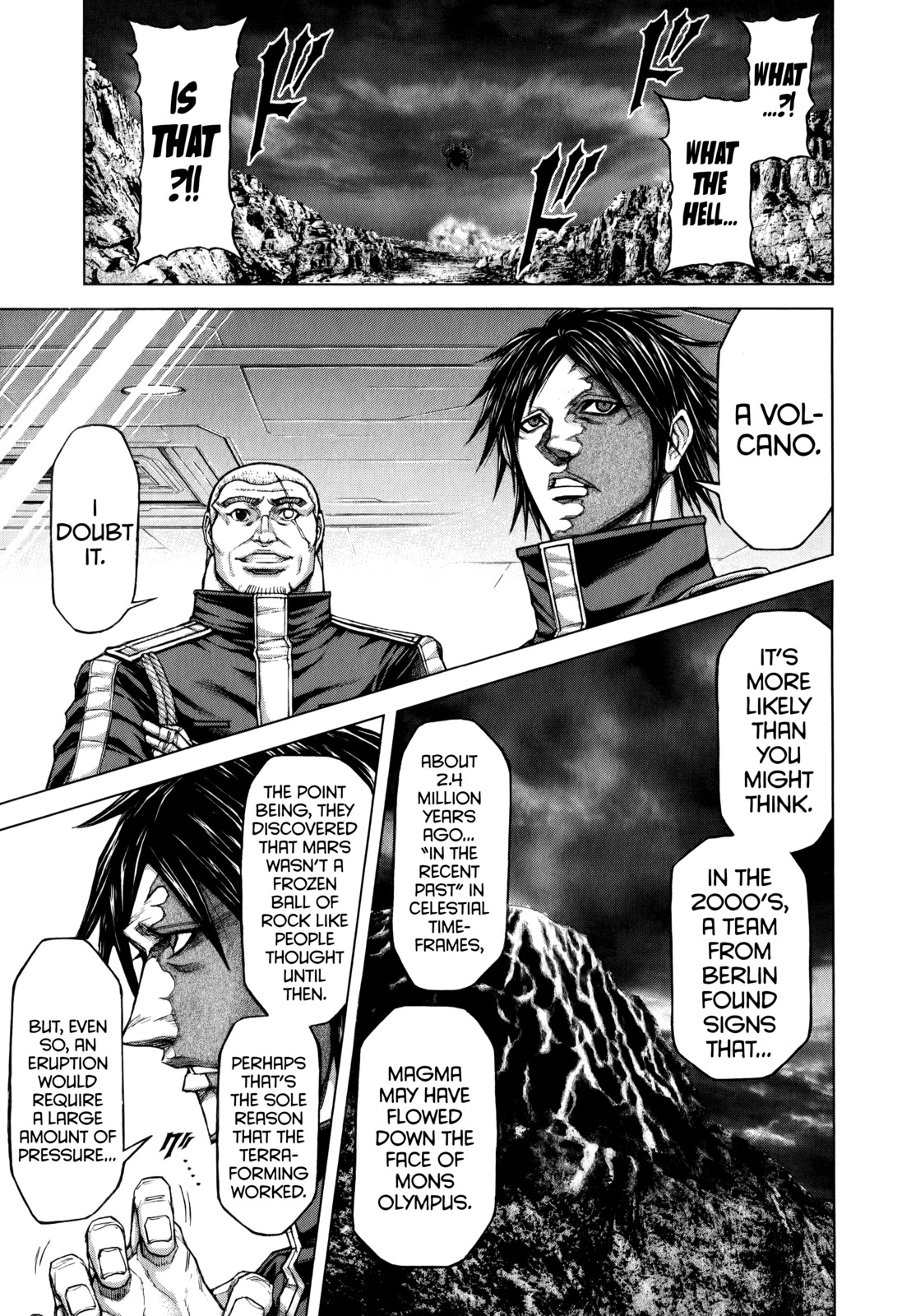 Terra Formars Chapter 114 page 5 - Chapter 114: PREY FOR ME Call of the Nine-Headed Dragon
