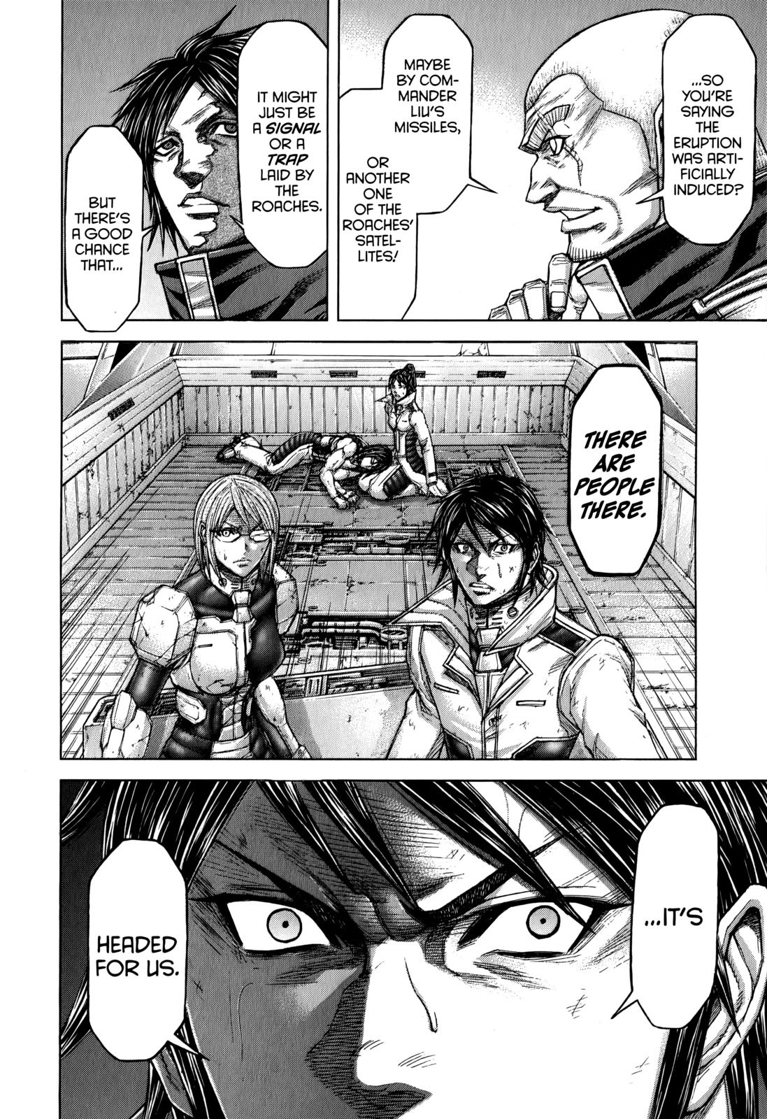 Terra Formars Chapter 114 page 6 - Chapter 114: PREY FOR ME Call of the Nine-Headed Dragon