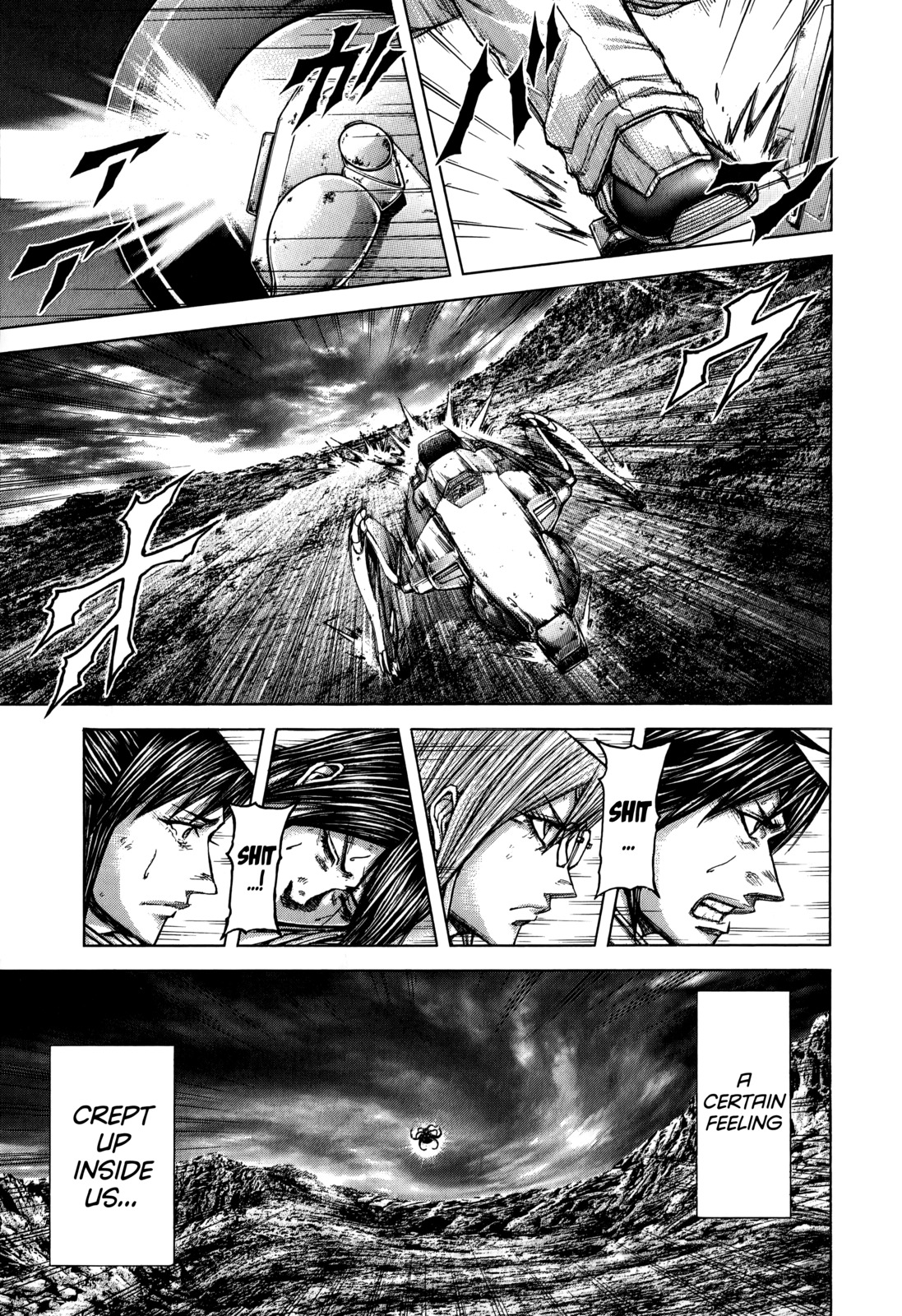 Terra Formars Chapter 114 page 7 - Chapter 114: PREY FOR ME Call of the Nine-Headed Dragon