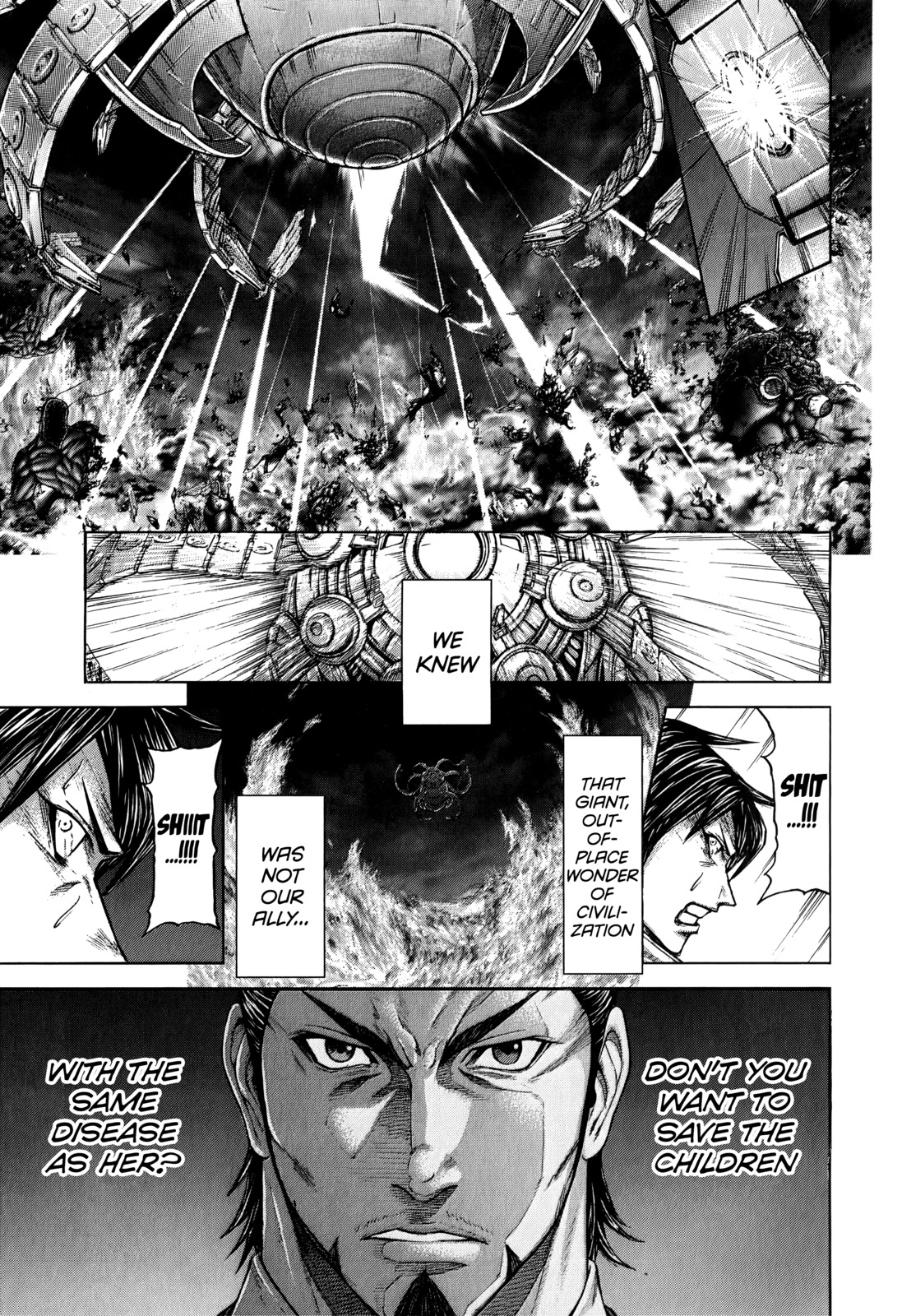 Terra Formars Chapter 114 page 9 - Chapter 114: PREY FOR ME Call of the Nine-Headed Dragon
