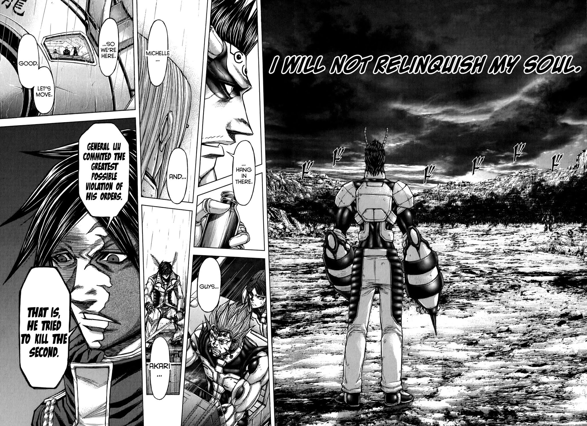 Terra Formars Chapter 115 page 14 - Chapter 115: TOO FIRST TO DIE A Day to Live