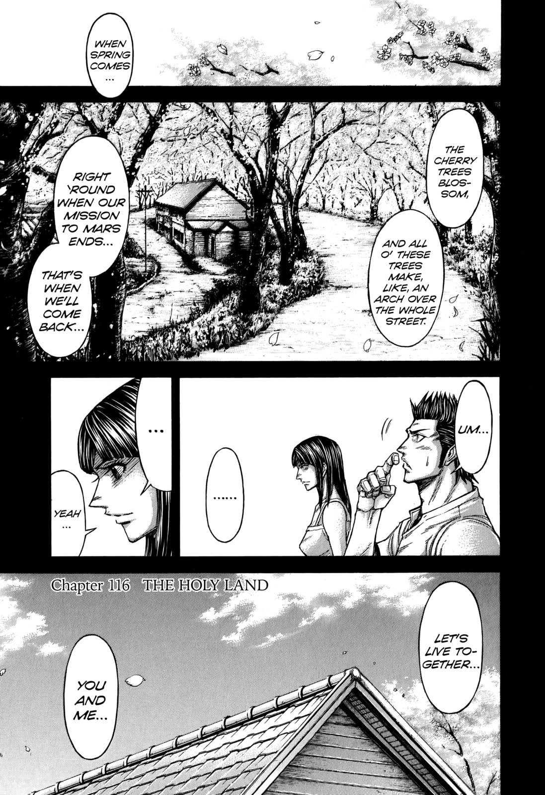 Terra Formars Chapter 116 page 1 - Chapter 116: THE HOLY LAND