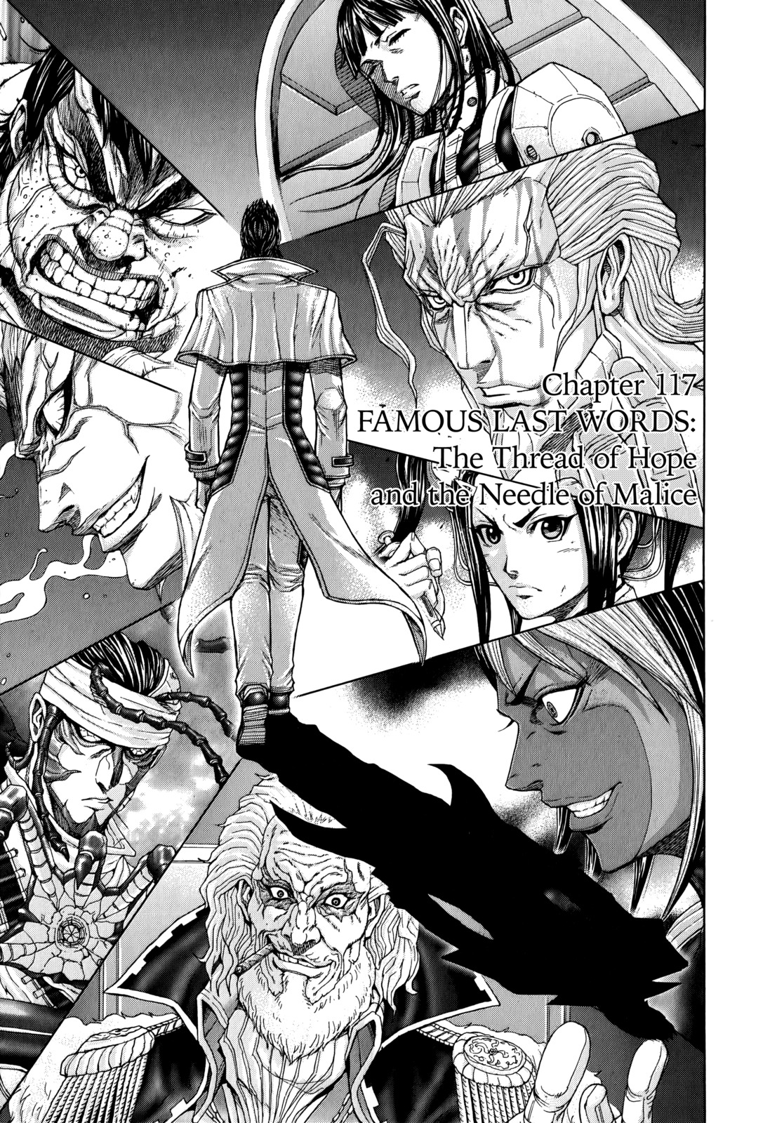 Terra Formars Chapter 117 page 1 - Chapter 117: FAMOUS LAST WORDS The Thread of Hope and the Malicious Hook
