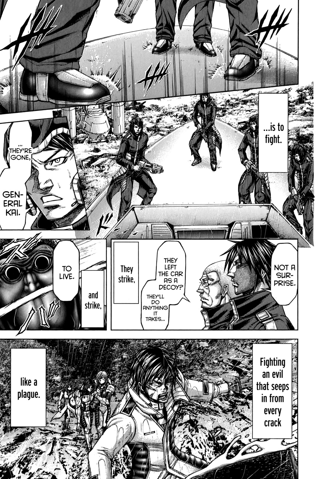 Terra Formars Chapter 117 page 10 - Chapter 117: FAMOUS LAST WORDS The Thread of Hope and the Malicious Hook