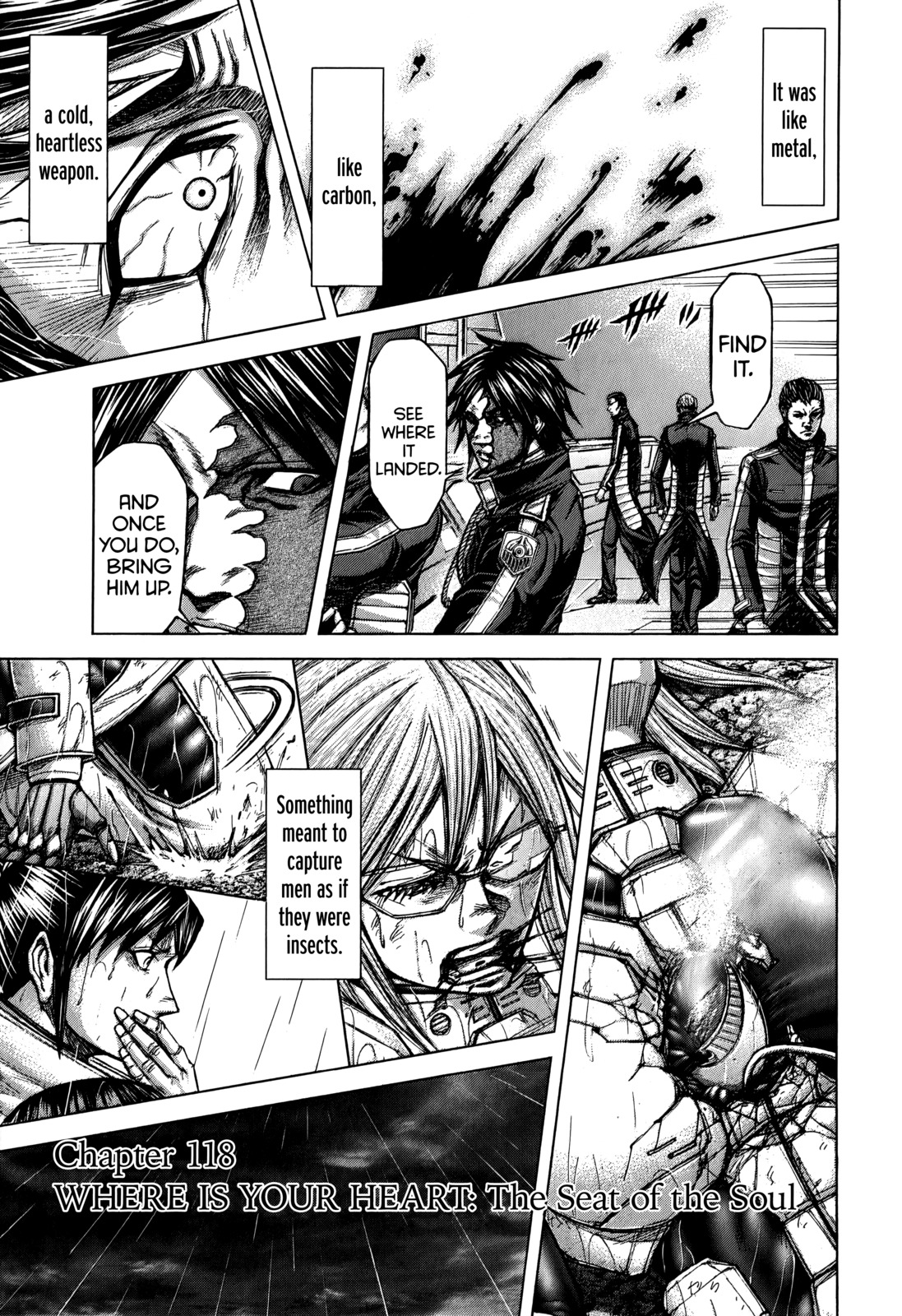 Terra Formars Chapter 118 page 1 - Chapter 118: WHERE IS YOUR HEART The Seat of the Soul