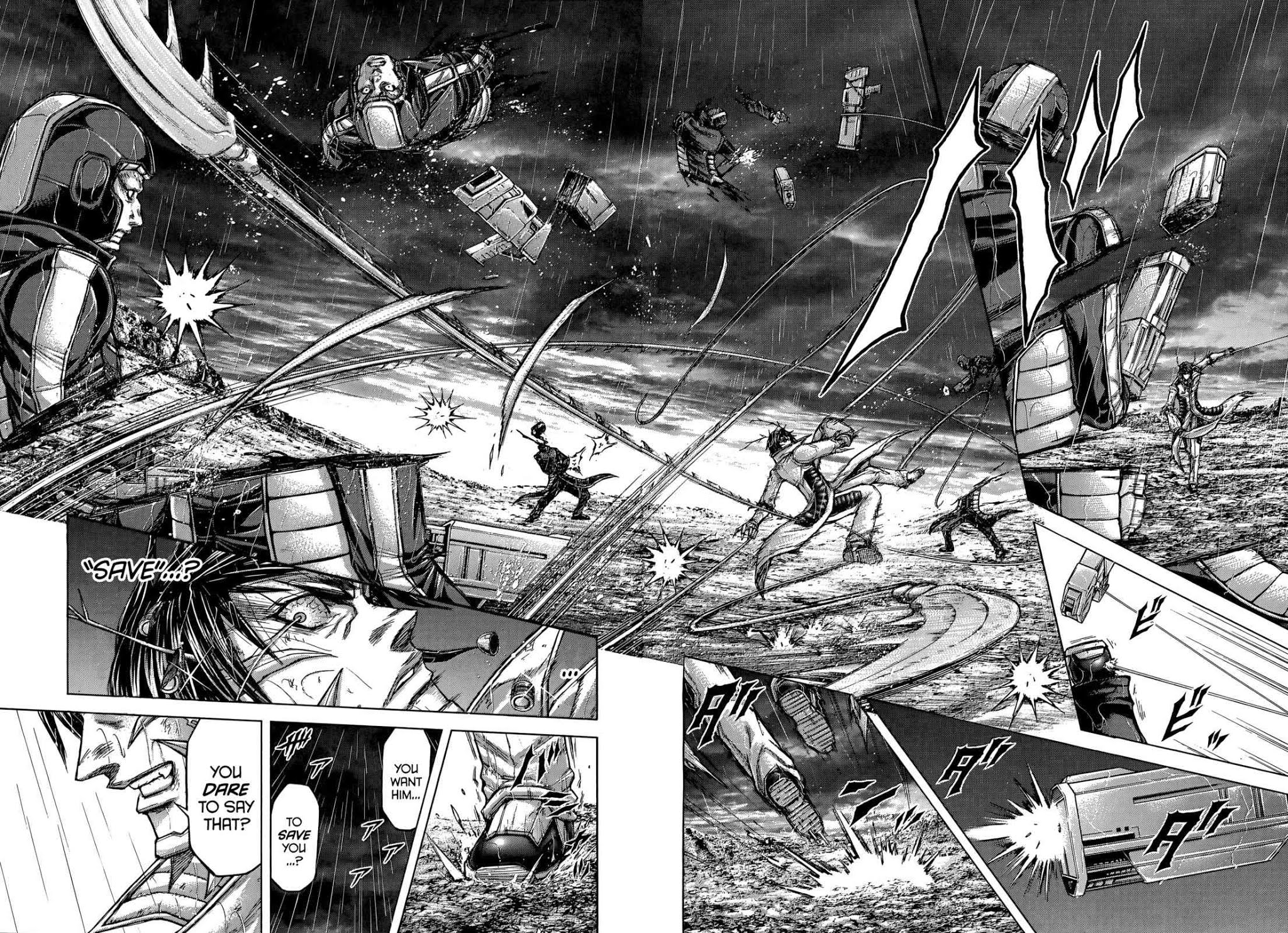 Terra Formars Chapter 119 page 13 - Chapter 119: THE SHARPEST LIVE: Blade