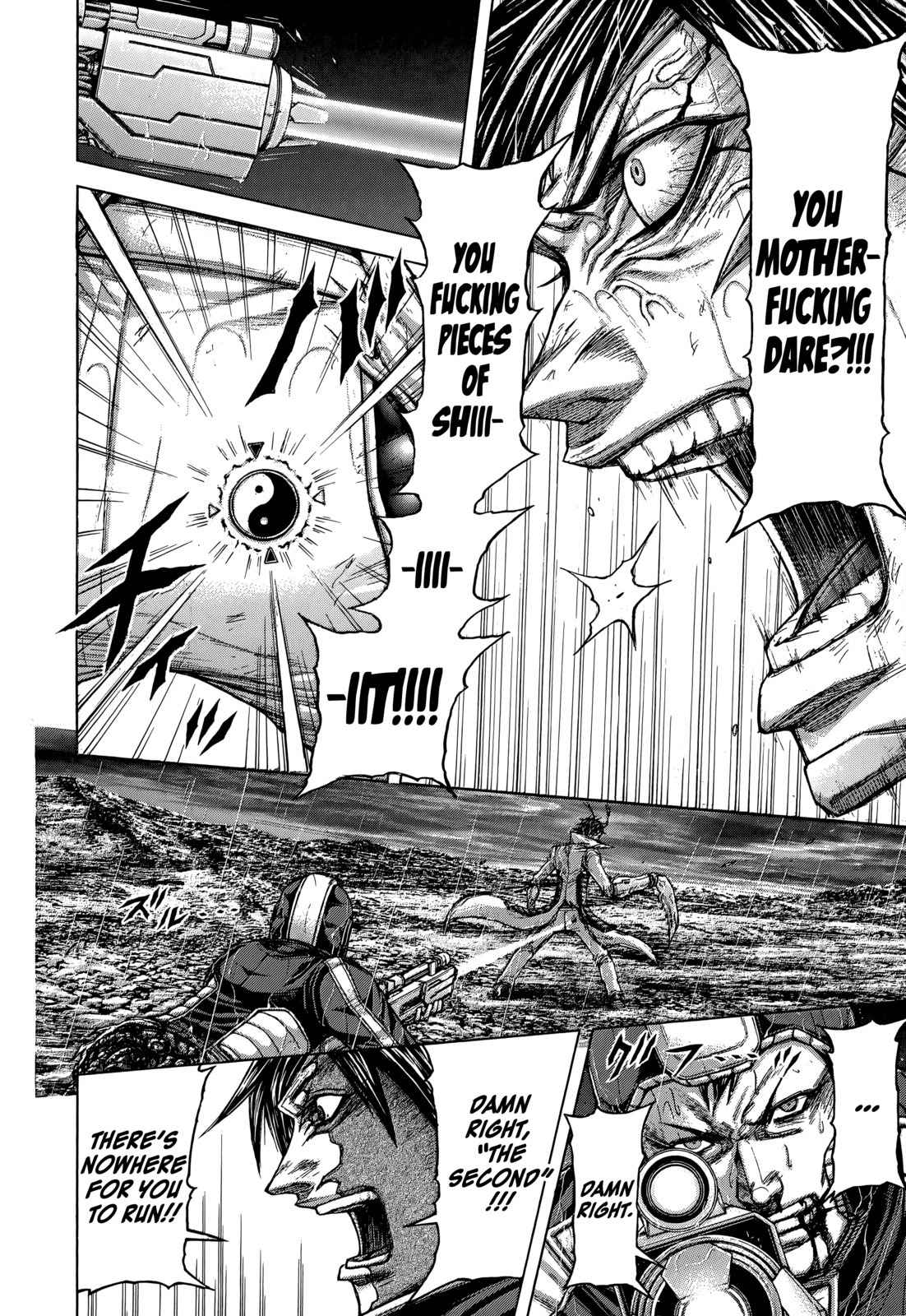 Terra Formars Chapter 119 page 14 - Chapter 119: THE SHARPEST LIVE: Blade