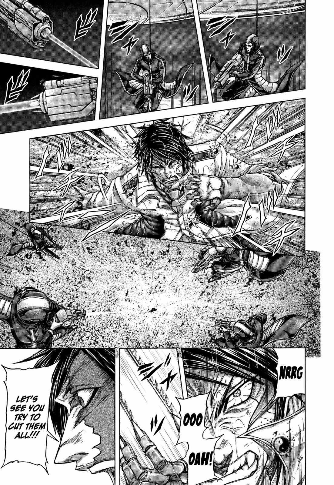 Terra Formars Chapter 119 page 15 - Chapter 119: THE SHARPEST LIVE: Blade