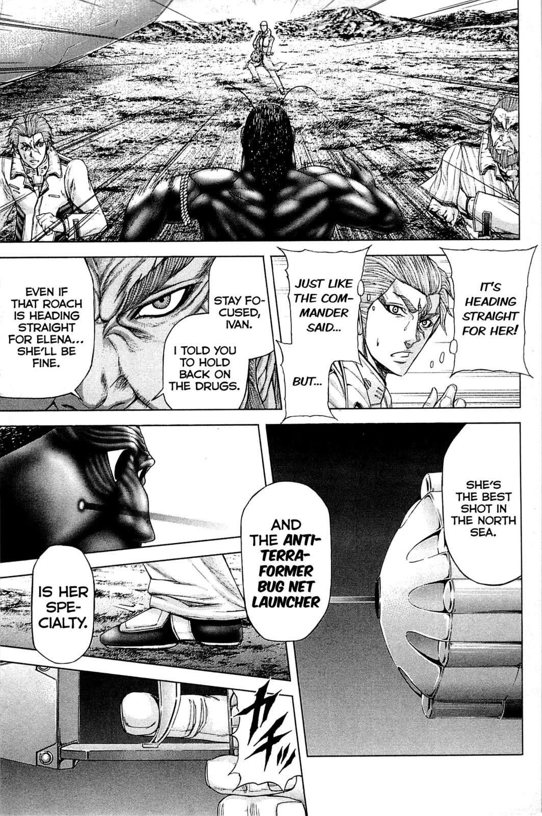 Terra Formars Chapter 12 page 10 - Chapter 12: SECRET Work