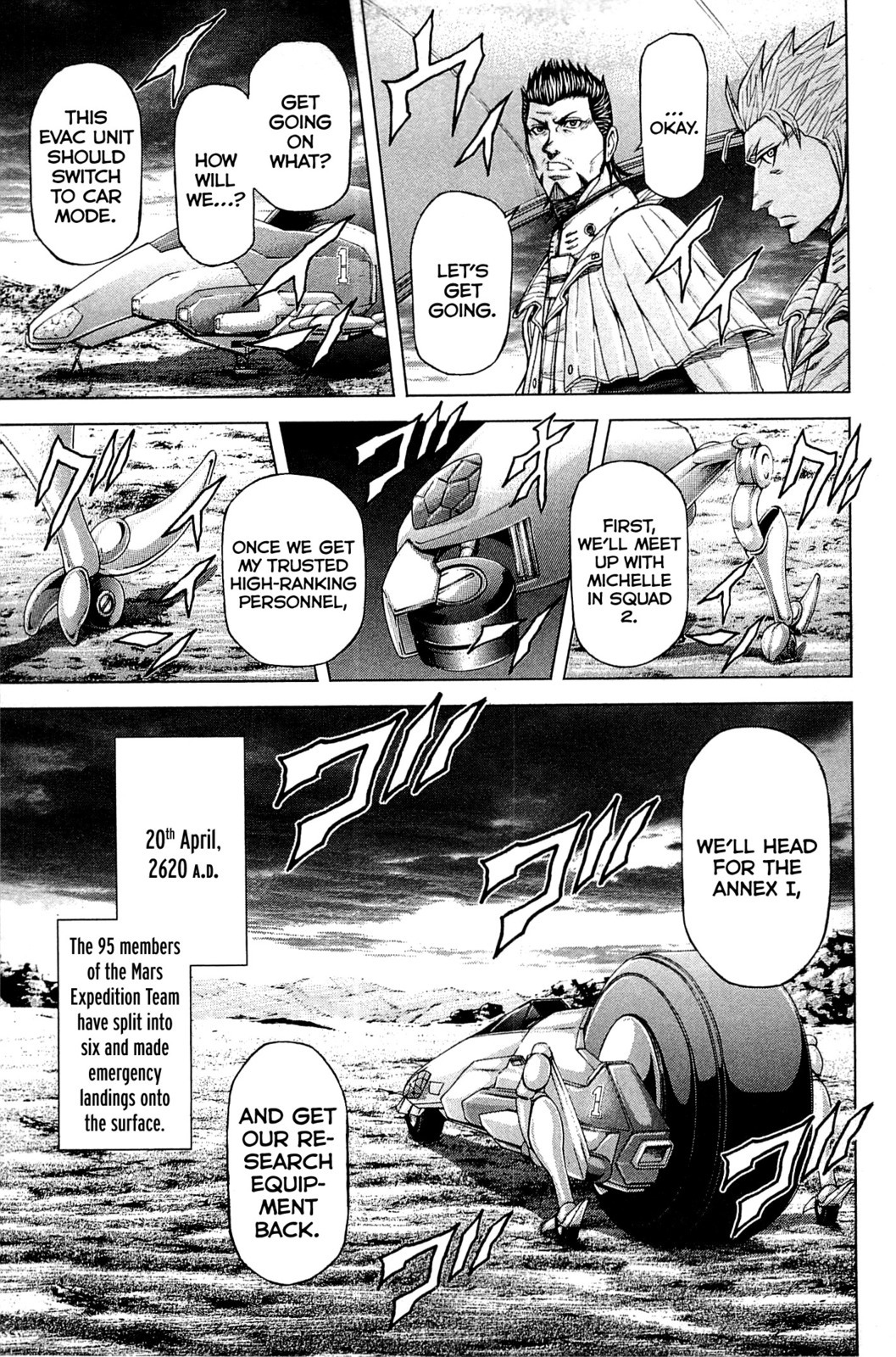 Terra Formars Chapter 12 page 13 - Chapter 12: SECRET Work