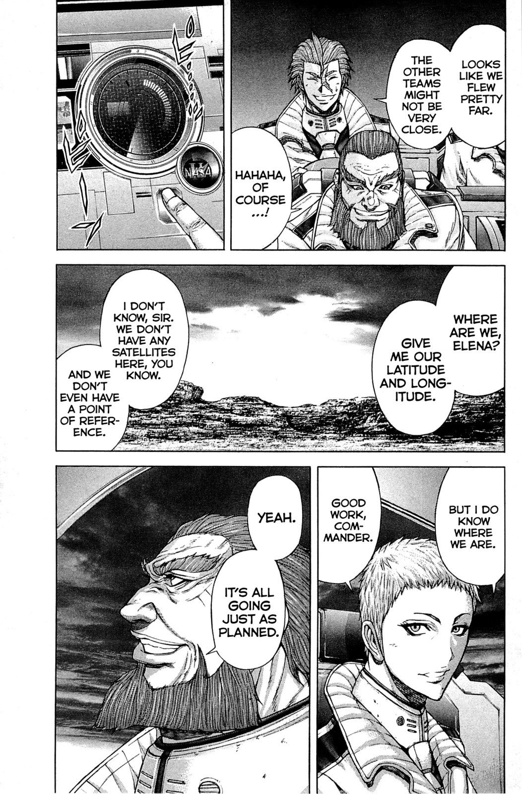 Terra Formars Chapter 12 page 3 - Chapter 12: SECRET Work