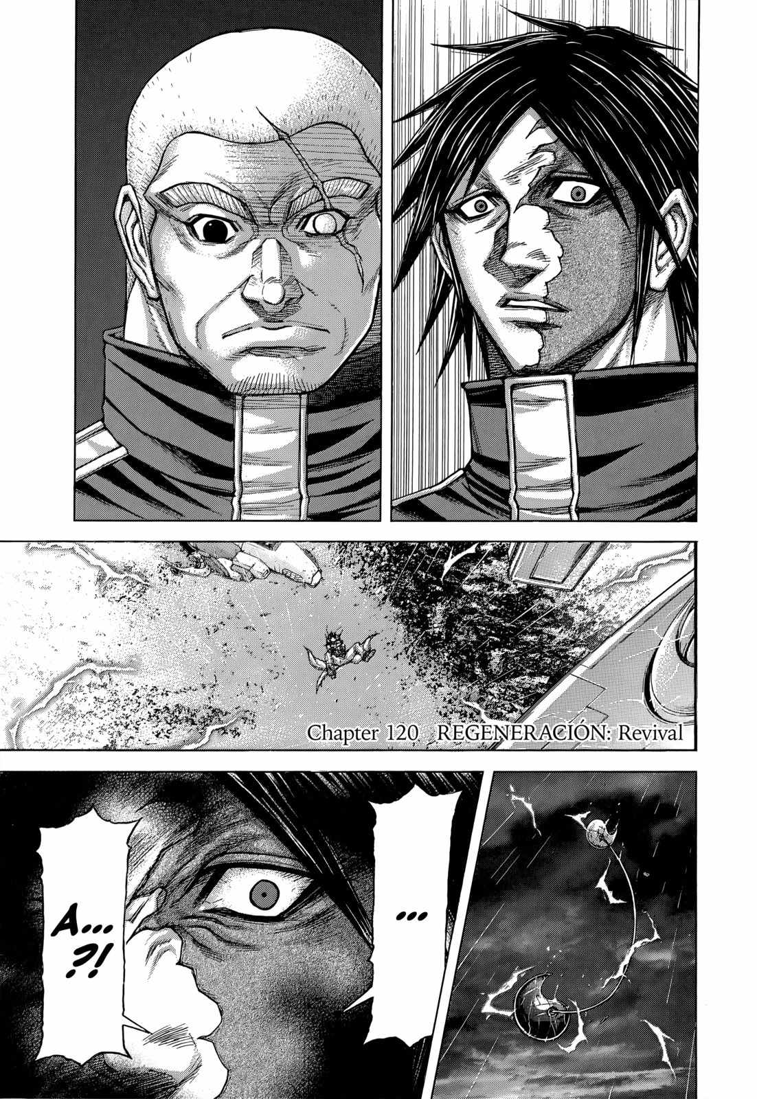 Terra Formars Chapter 120 page 1 - Chapter 120: REGENERACIÓN: Revival