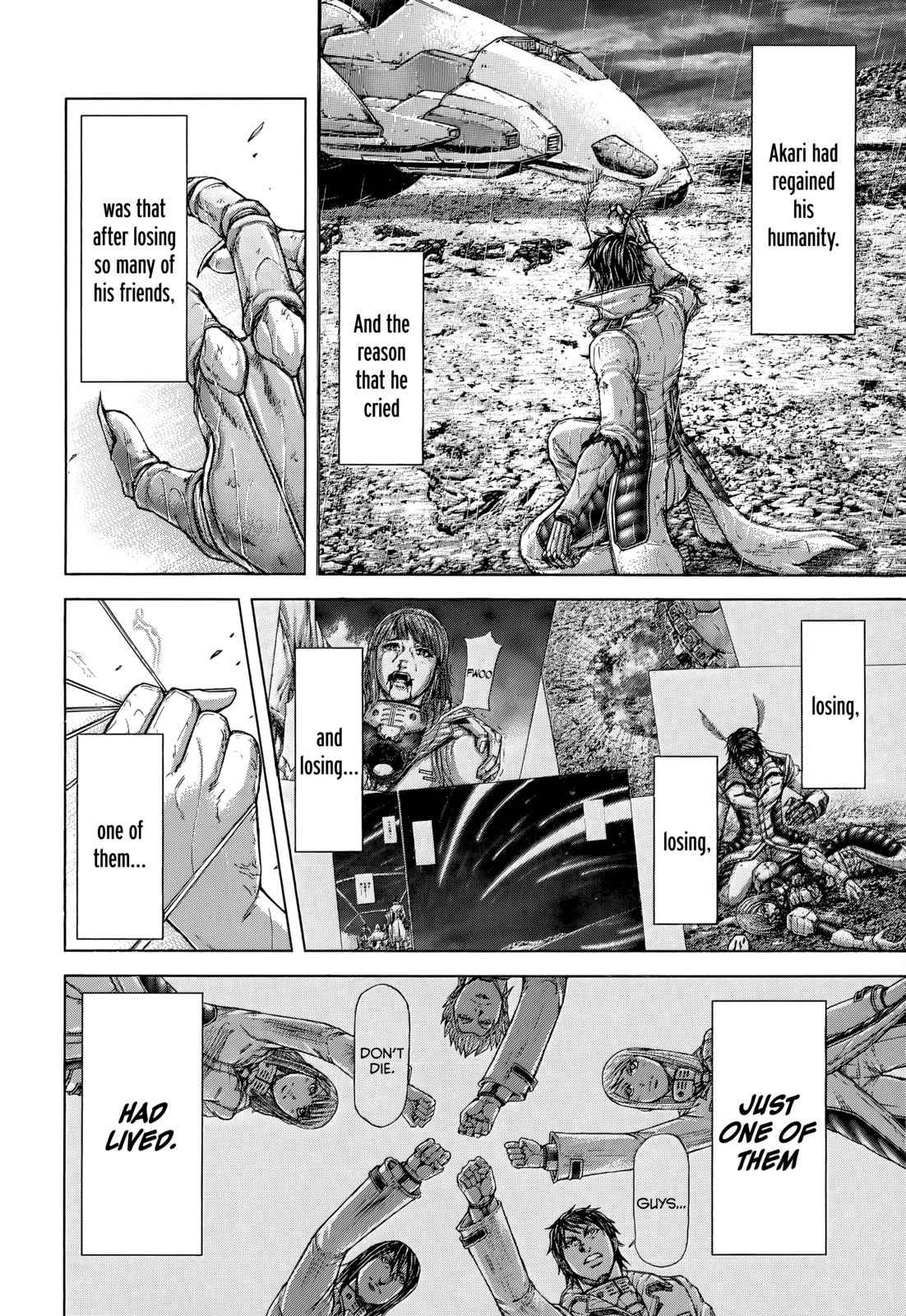 Terra Formars Chapter 120 page 14 - Chapter 120: REGENERACIÓN: Revival