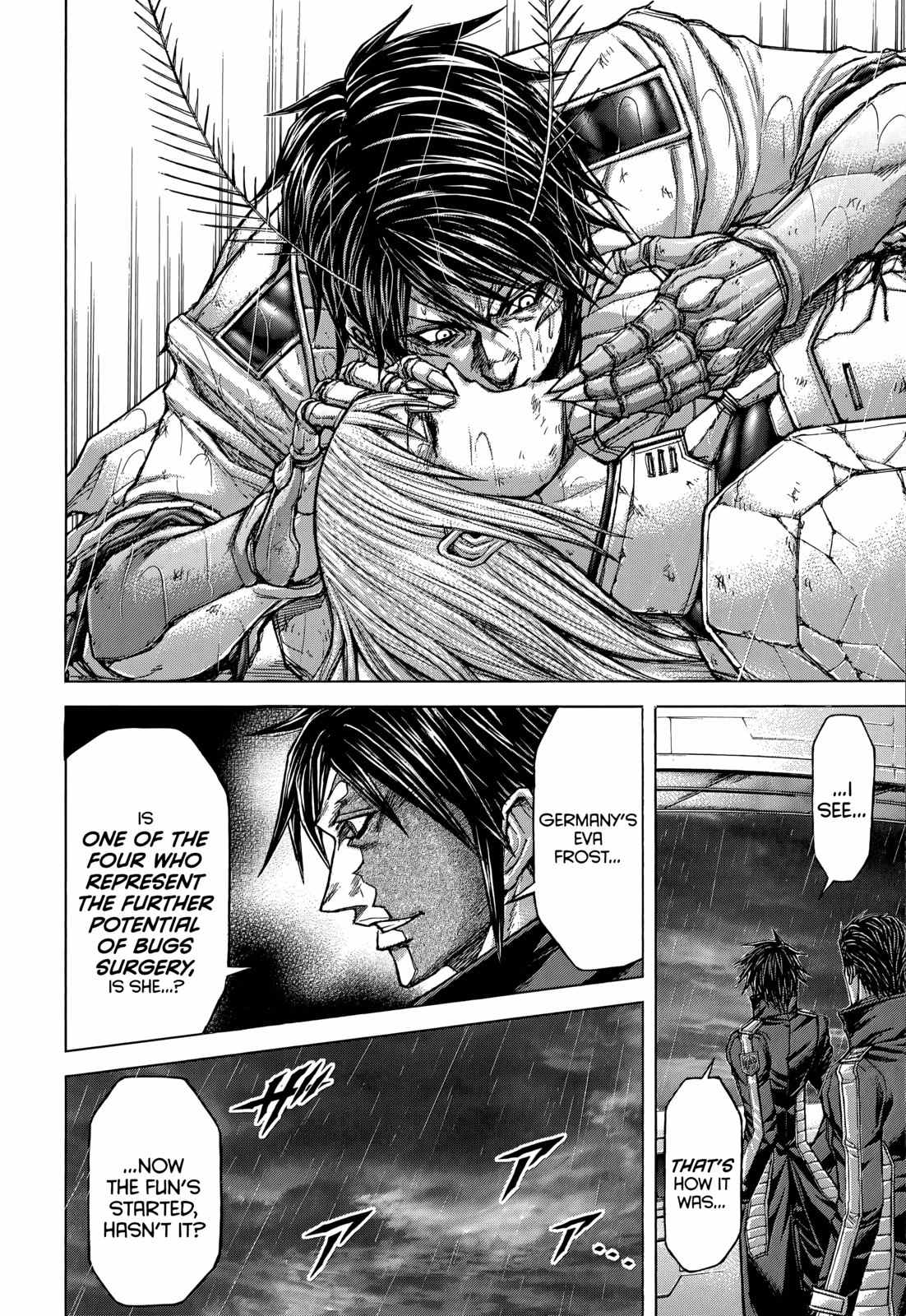 Terra Formars Chapter 121 page 18 - Chapter 121 : PLANARIA - Animal Cruelty