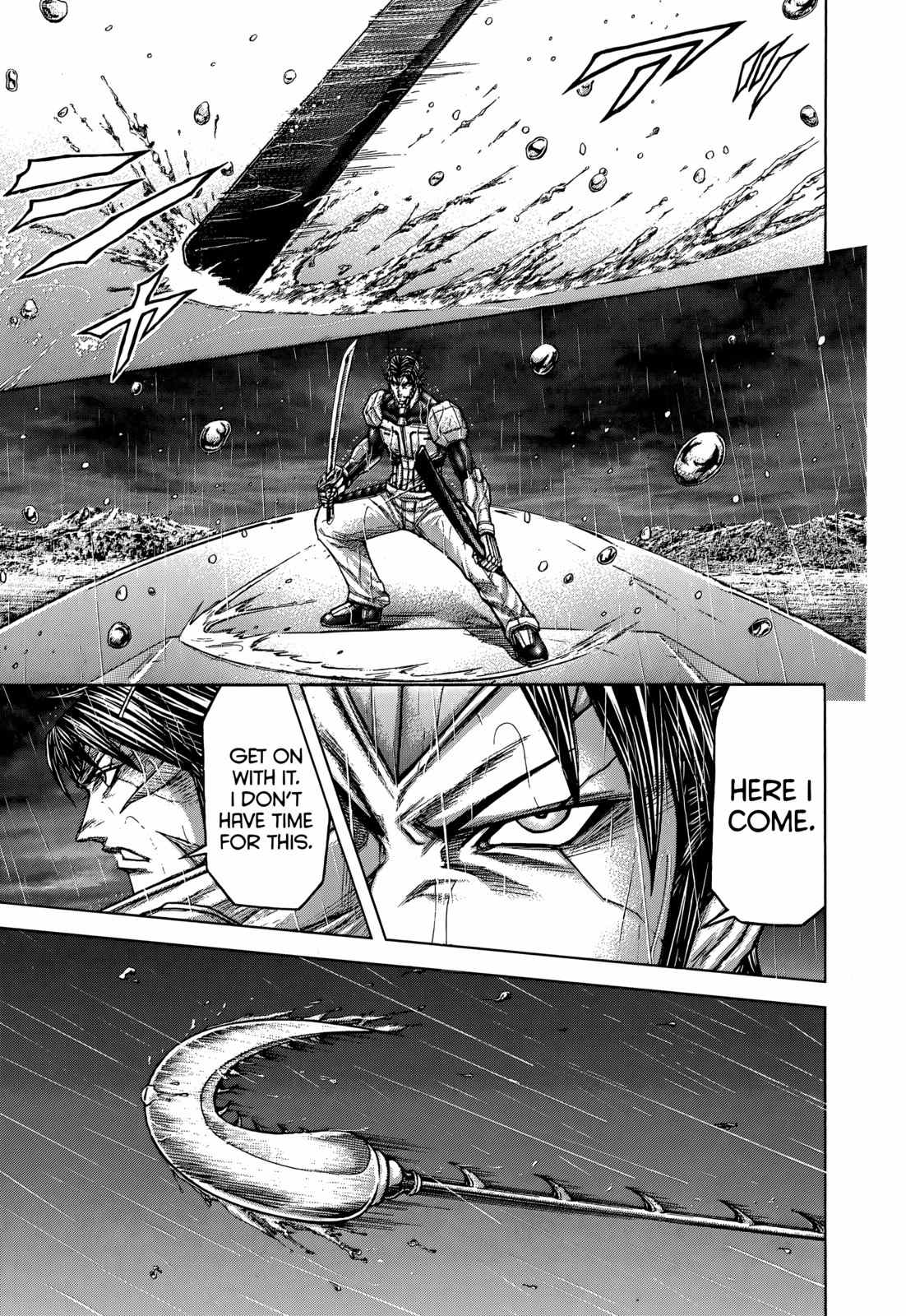 Terra Formars Chapter 124 page 11 - Chapter 124: KRABI-KRABONG: Sword and Staff