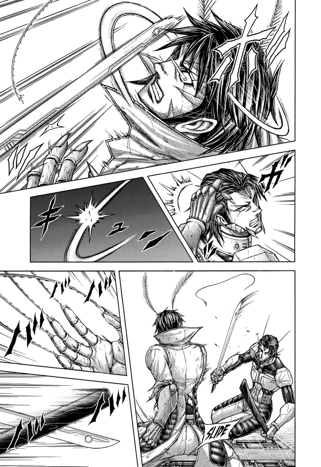 Terra Formars Chapter 124 page 13 - Chapter 124: KRABI-KRABONG: Sword and Staff