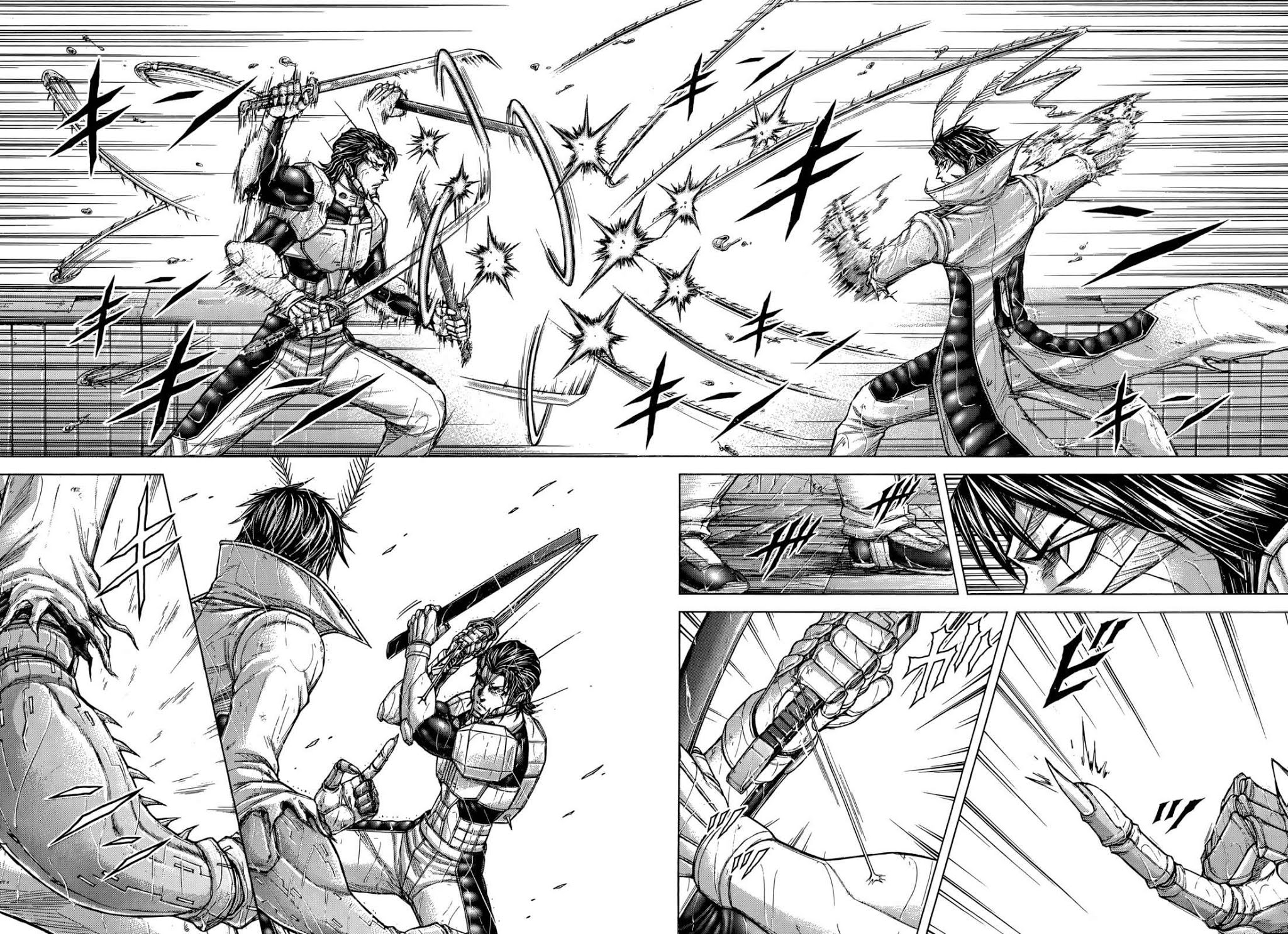 Terra Formars Chapter 124 page 14 - Chapter 124: KRABI-KRABONG: Sword and Staff