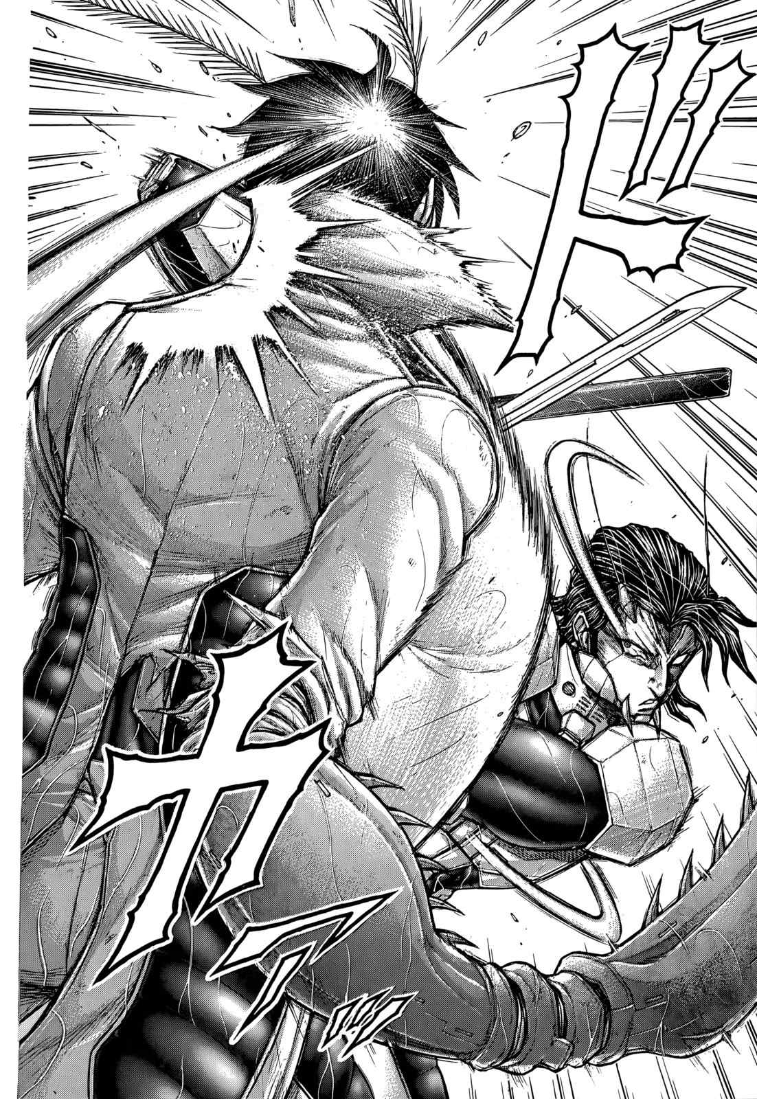 Terra Formars Chapter 124 page 15 - Chapter 124: KRABI-KRABONG: Sword and Staff